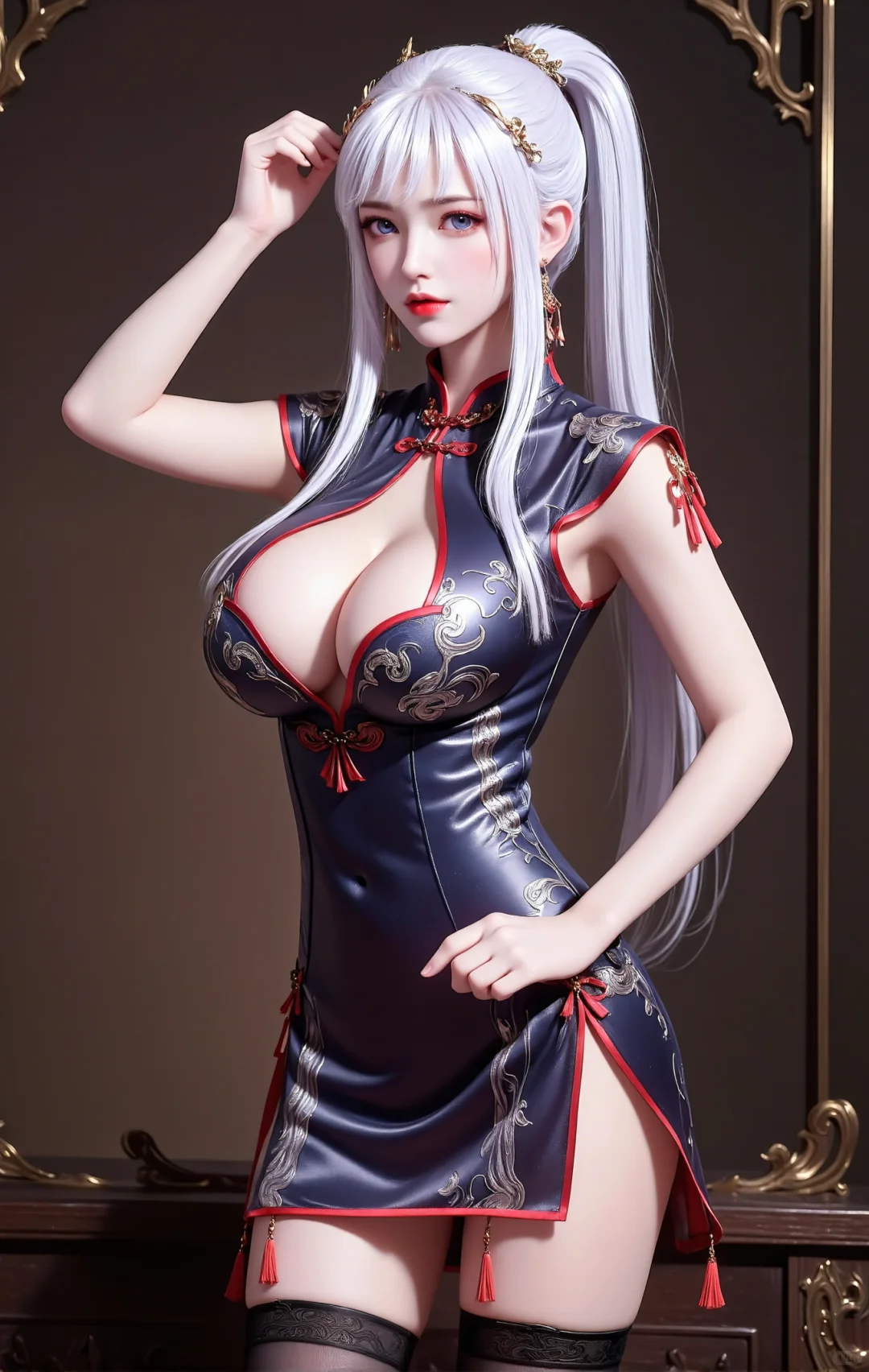 国漫美女 养眼红颜