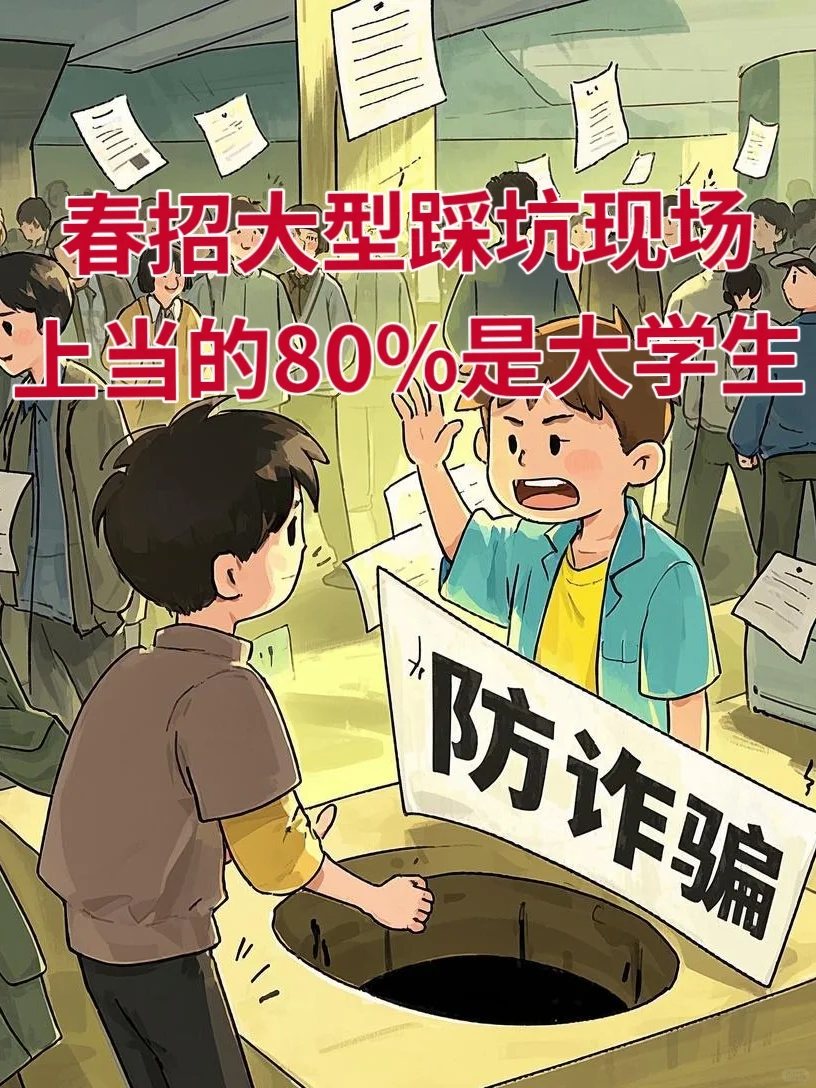 春招还没上班,就上当?