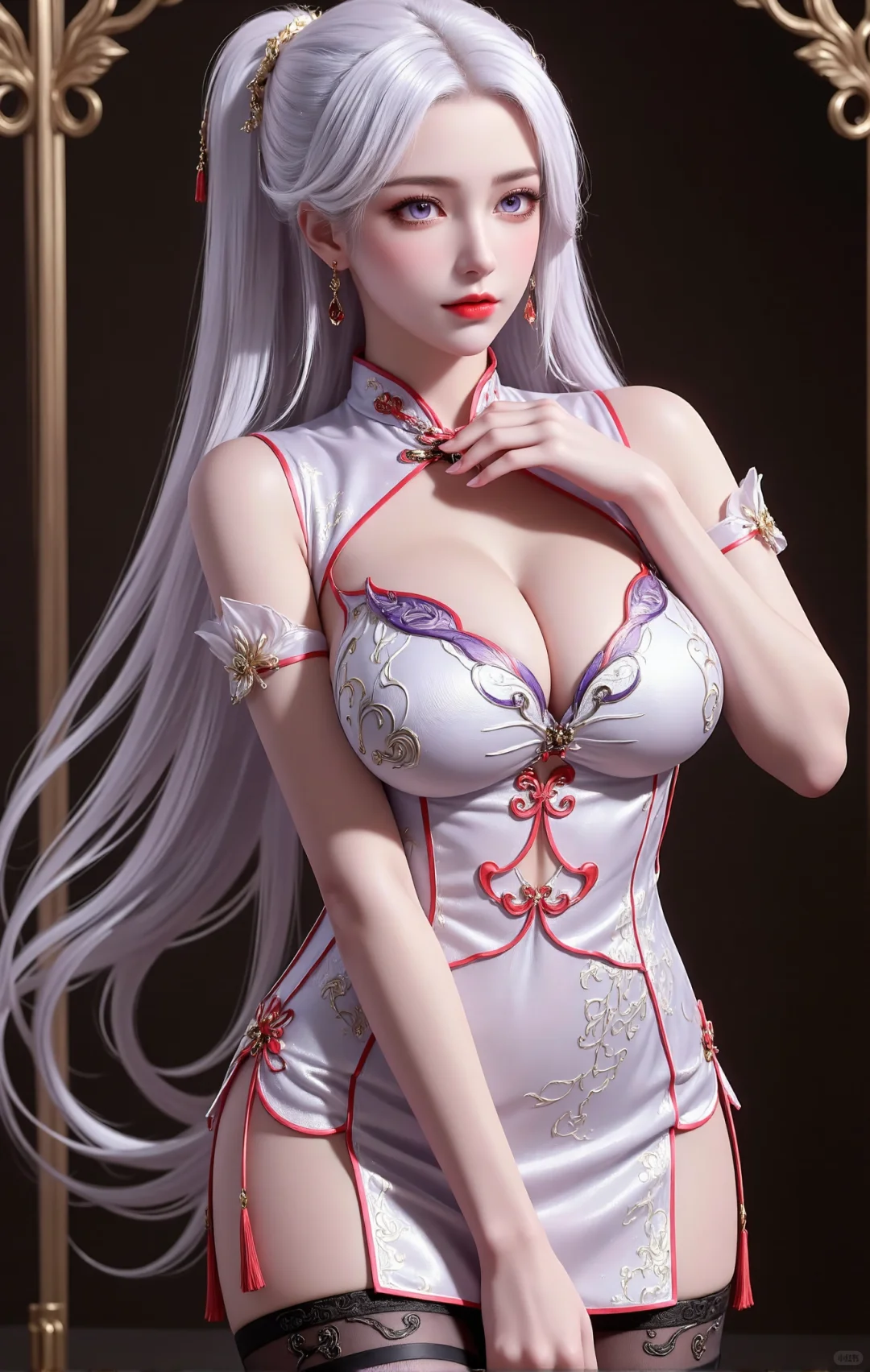 国漫美女 养眼红颜