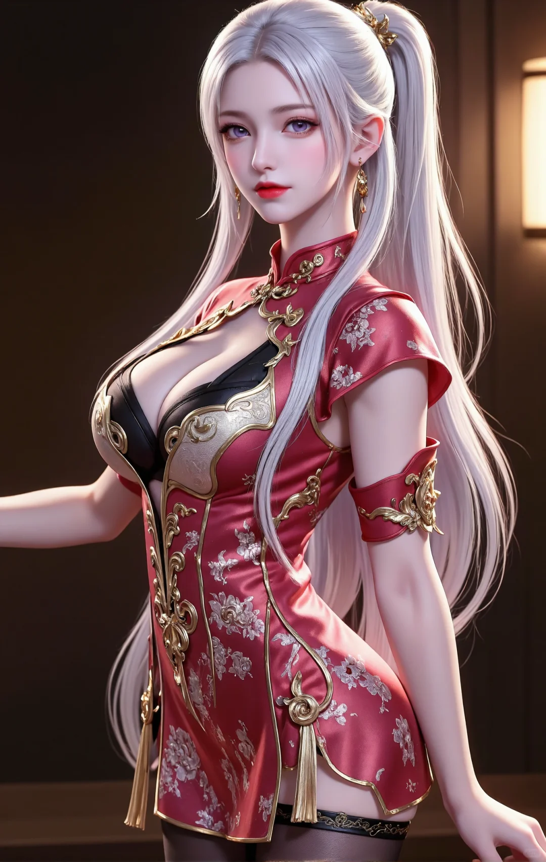 国漫美女 养眼红颜