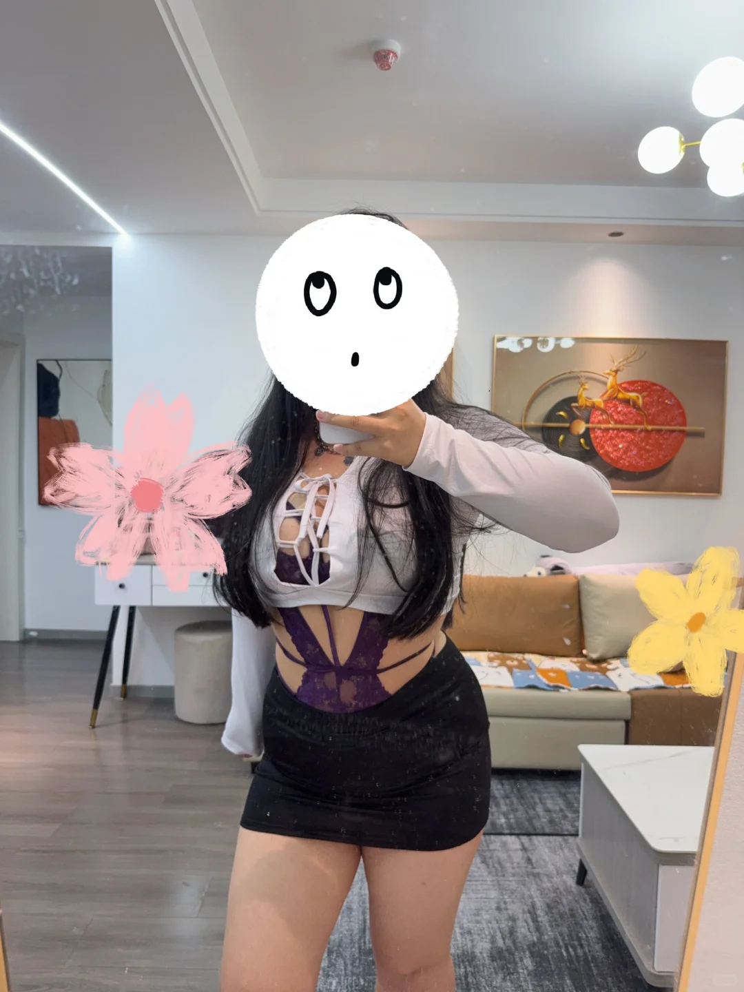 太显腰细了叭！紫色?