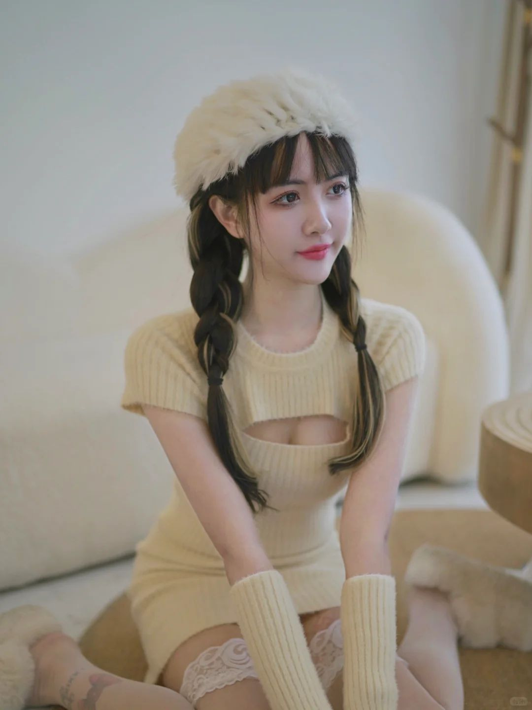 秋冬少女写真