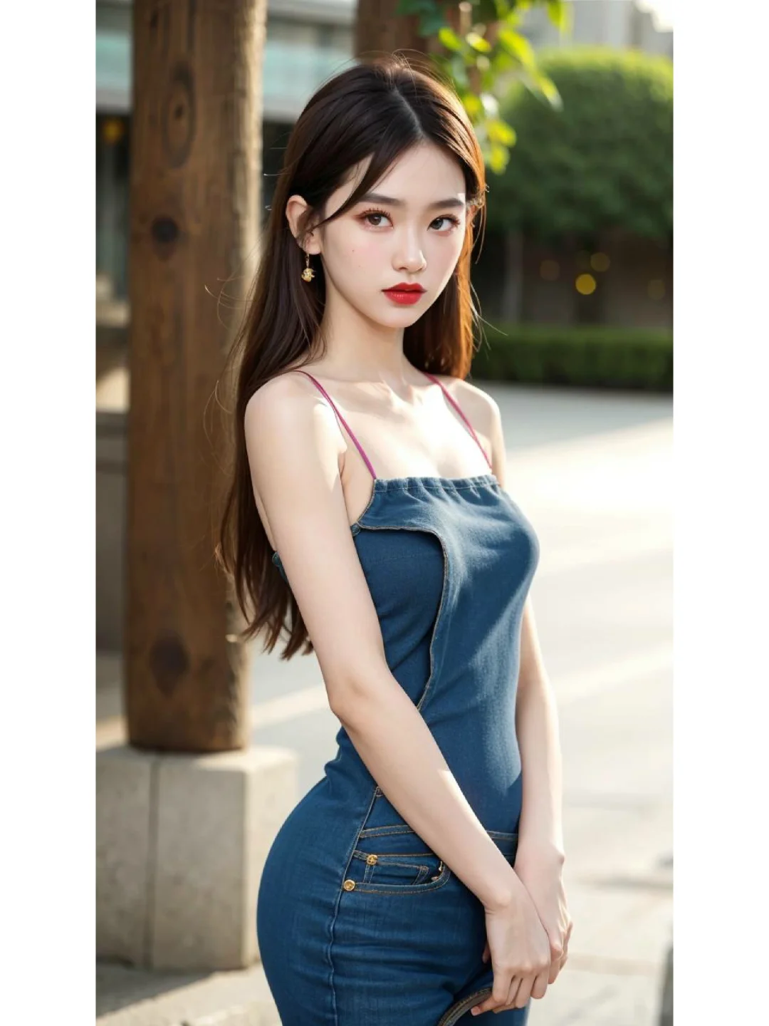 AI绘画 | 街拍女神