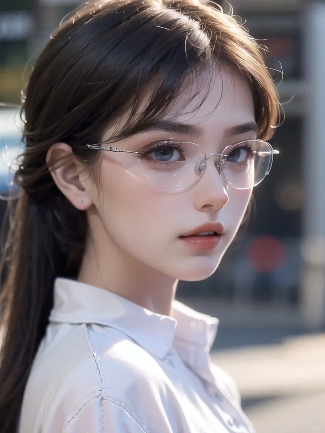 眼镜 不是装饰吗?