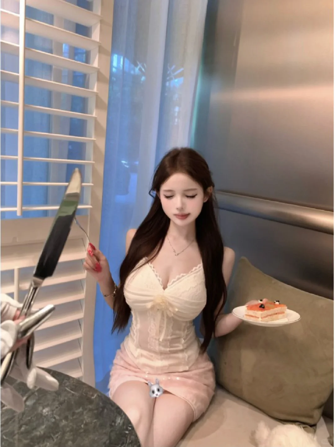 纯欲风蕾丝吊带背心，夏日心动之选?