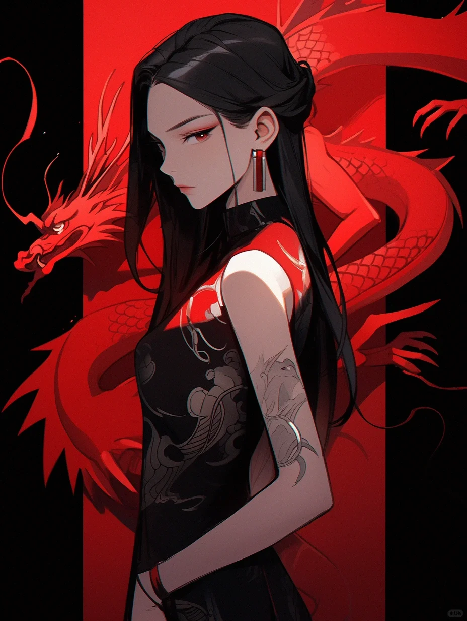 好A的一张脸（旗袍版