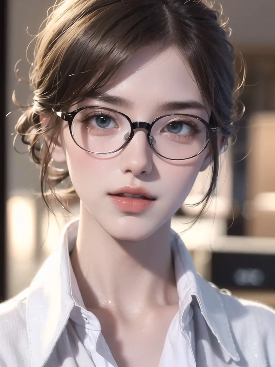 眼镜 不是装饰吗?