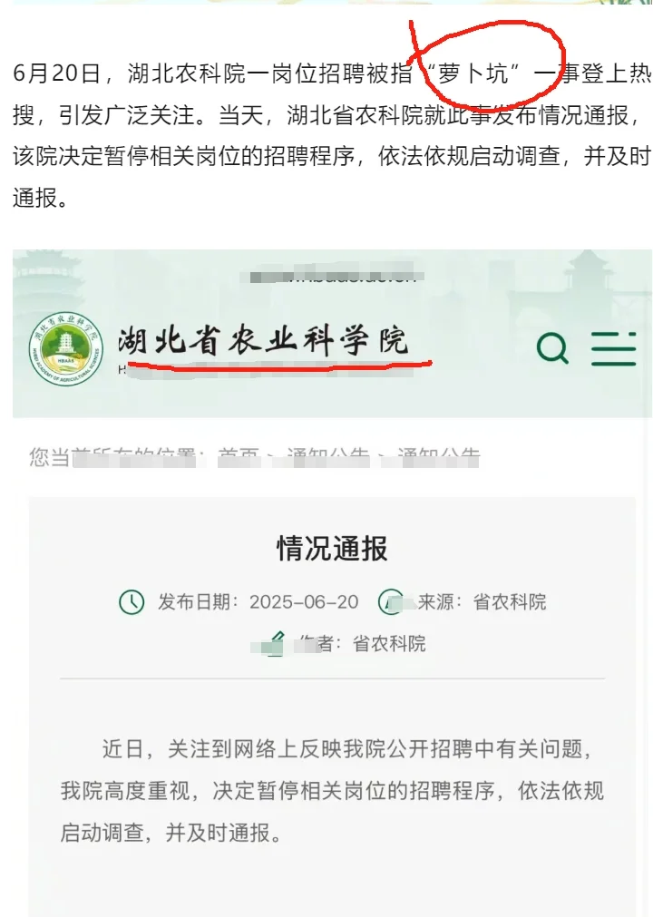 笔试倒数第二入围？萝卜招聘？