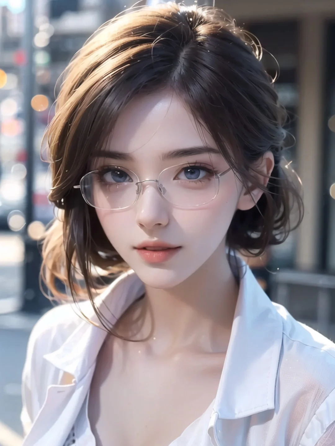 眼镜 不是装饰吗?