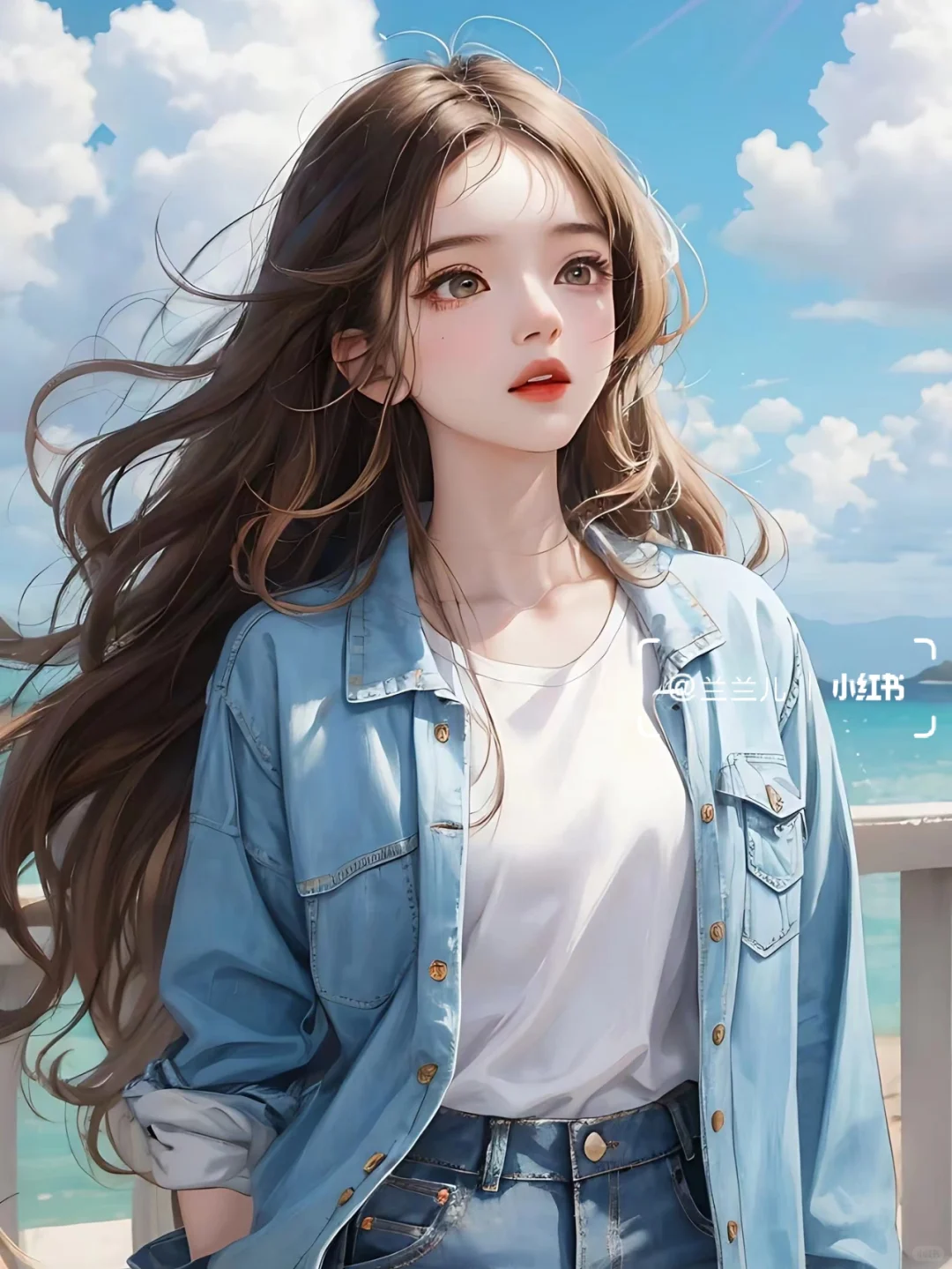 V01春季穿搭 | 牛仔衣女孩