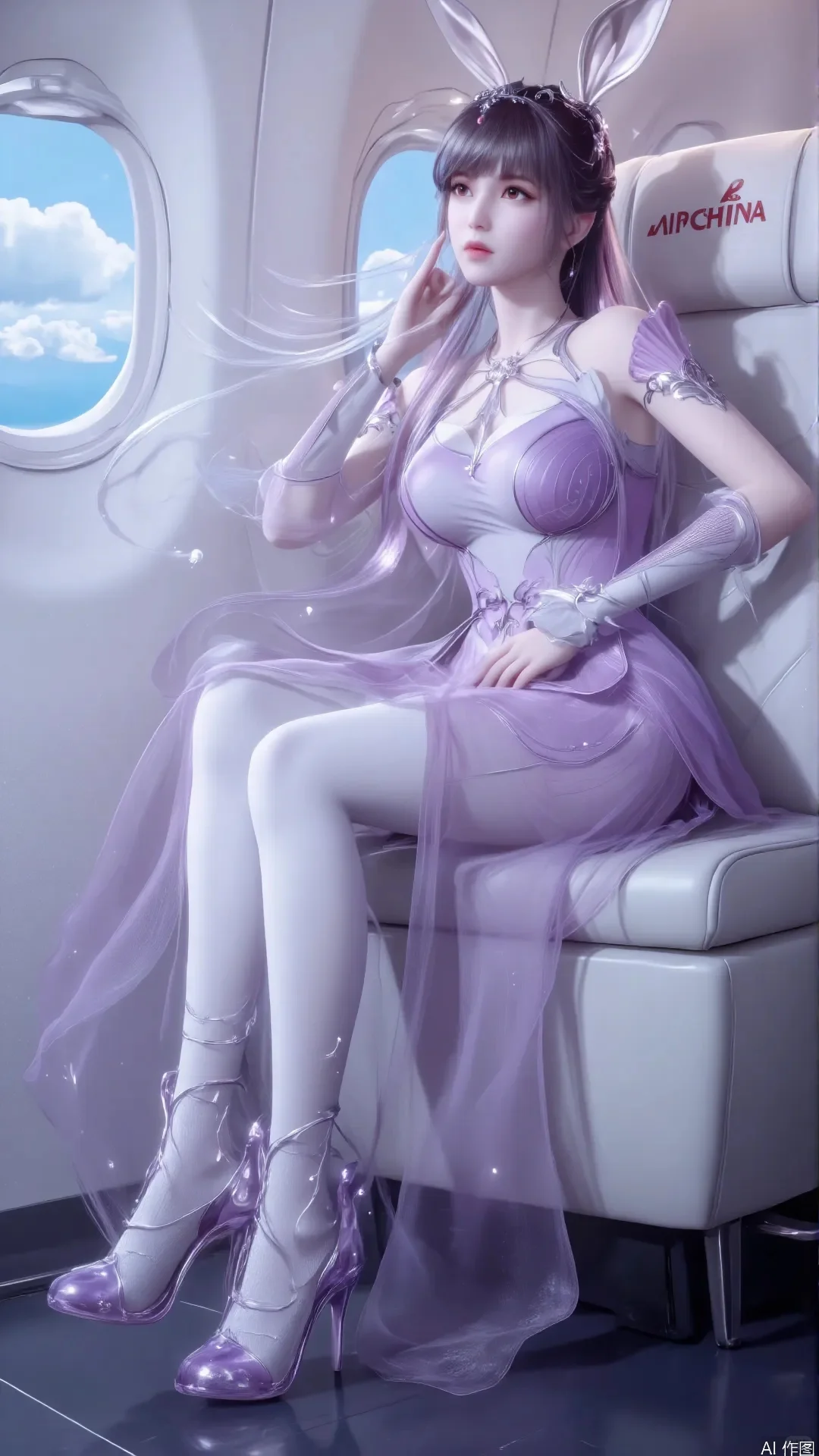 上飞机咯！?✈️小舞