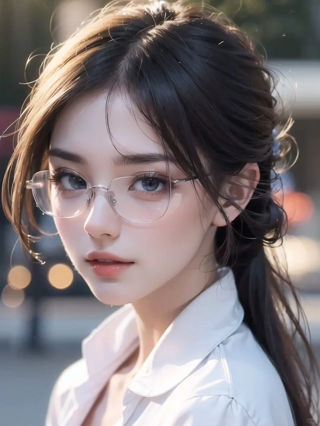 眼镜 不是装饰吗?
