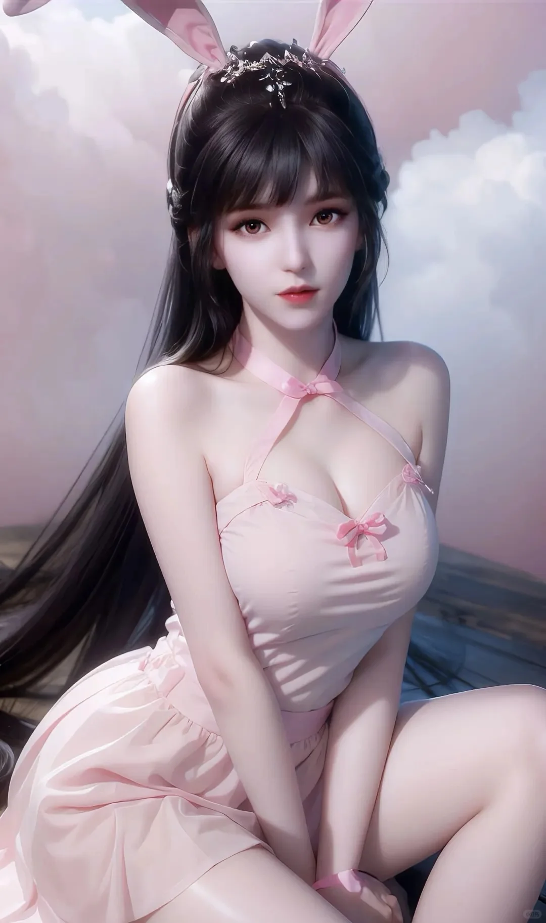 粉粉嫩嫩的小舞