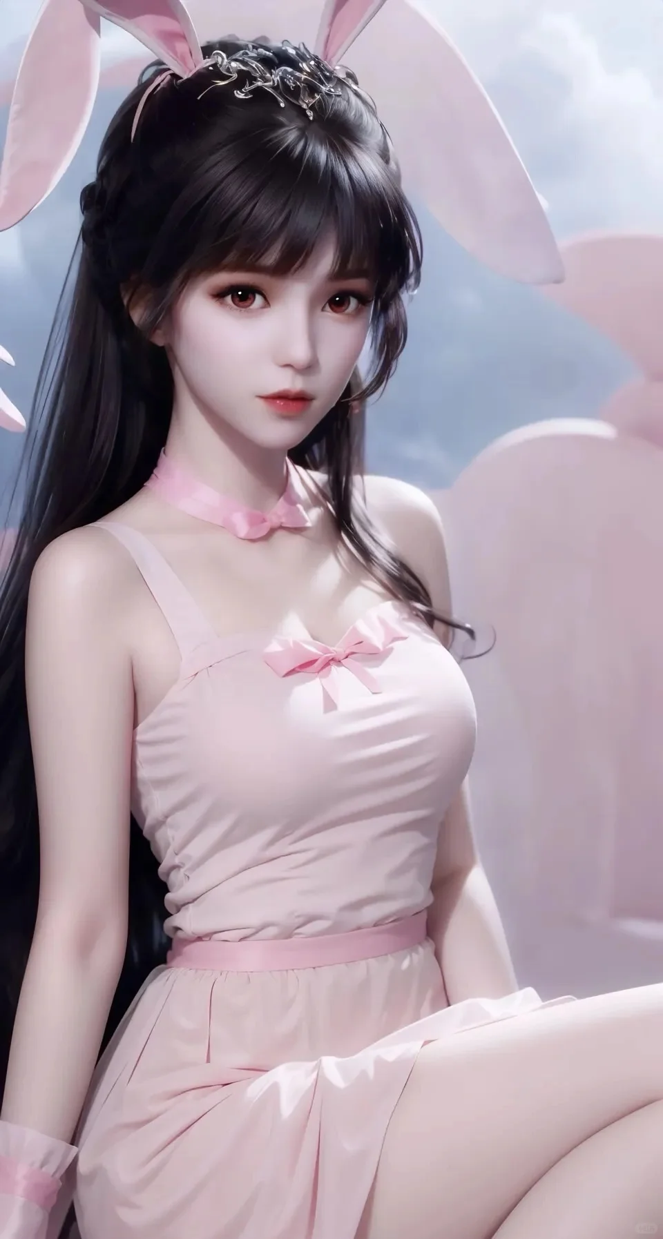 粉粉嫩嫩的小舞