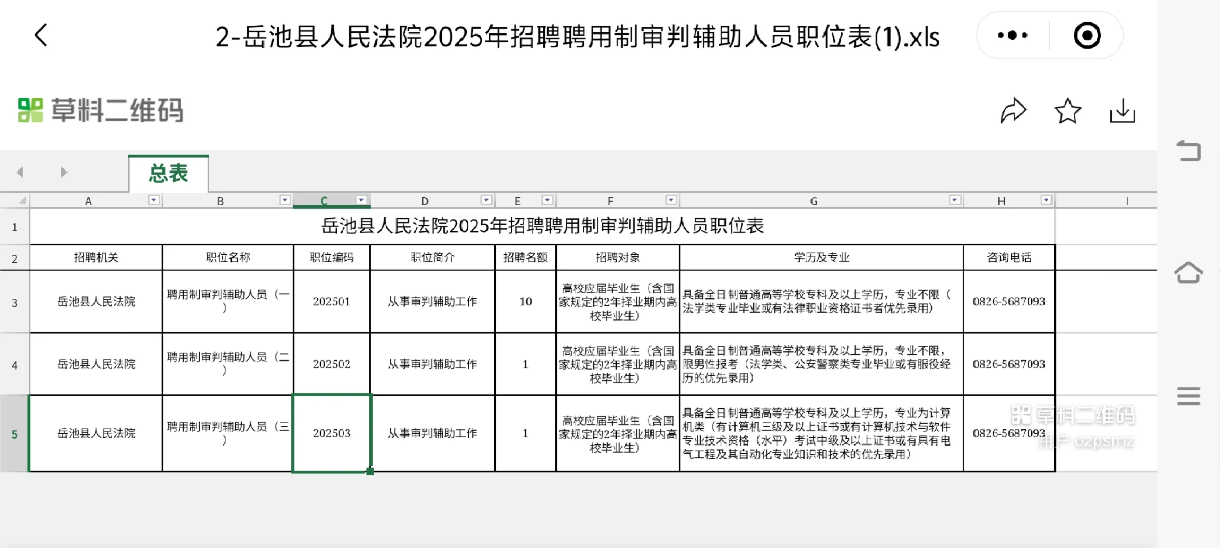 岳池县人民法院2025年聘用制审判辅助人员