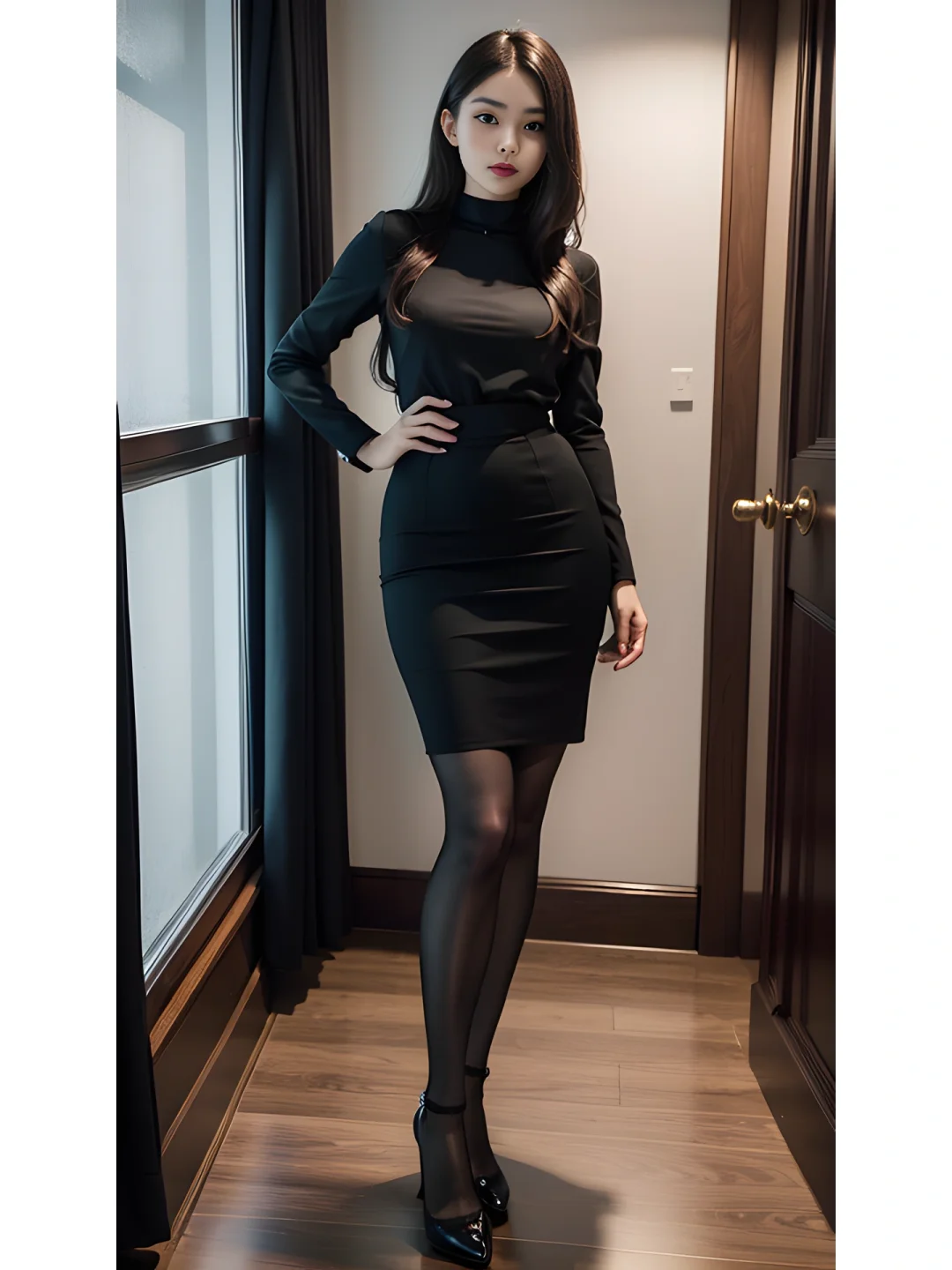 ?? AI生成美女秘书 ???