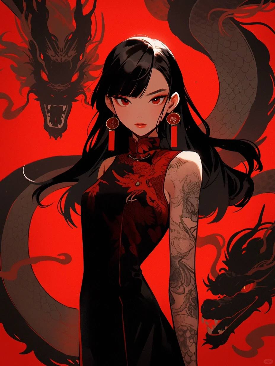 好A的一张脸（旗袍版