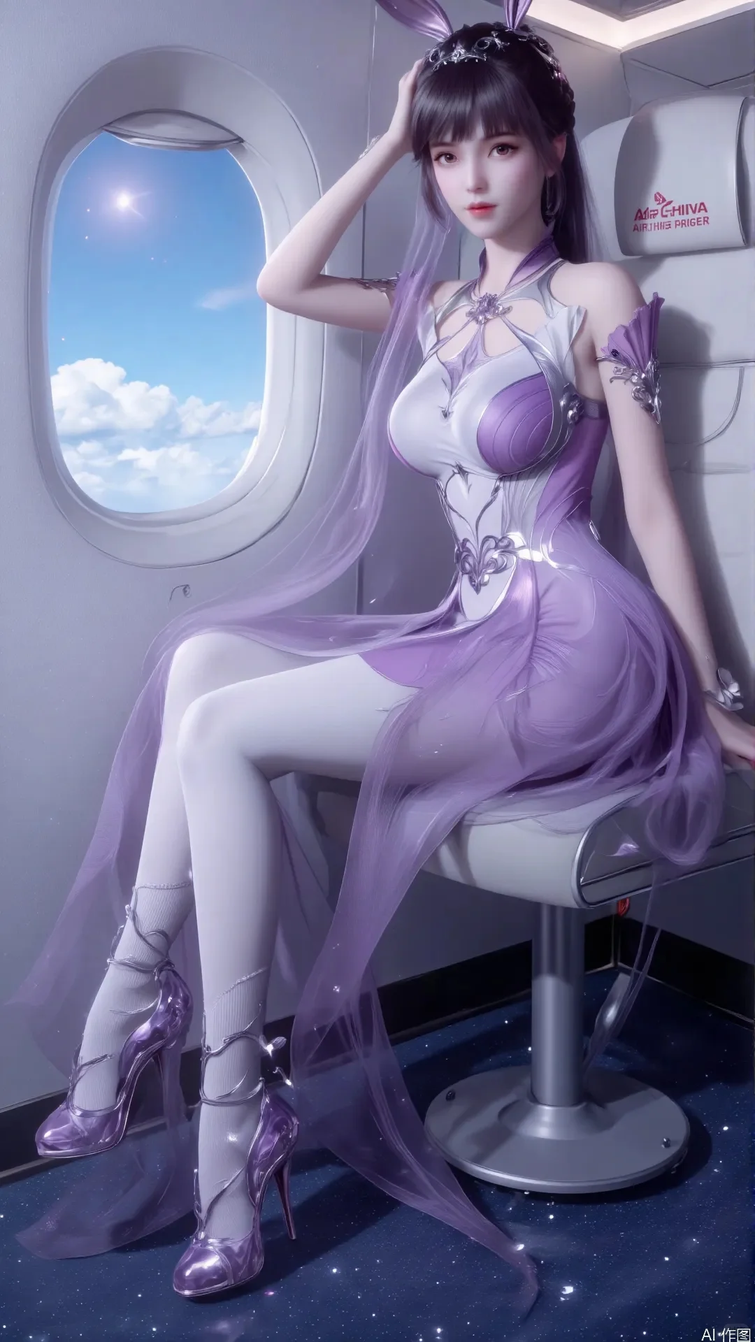 上飞机咯！?✈️小舞