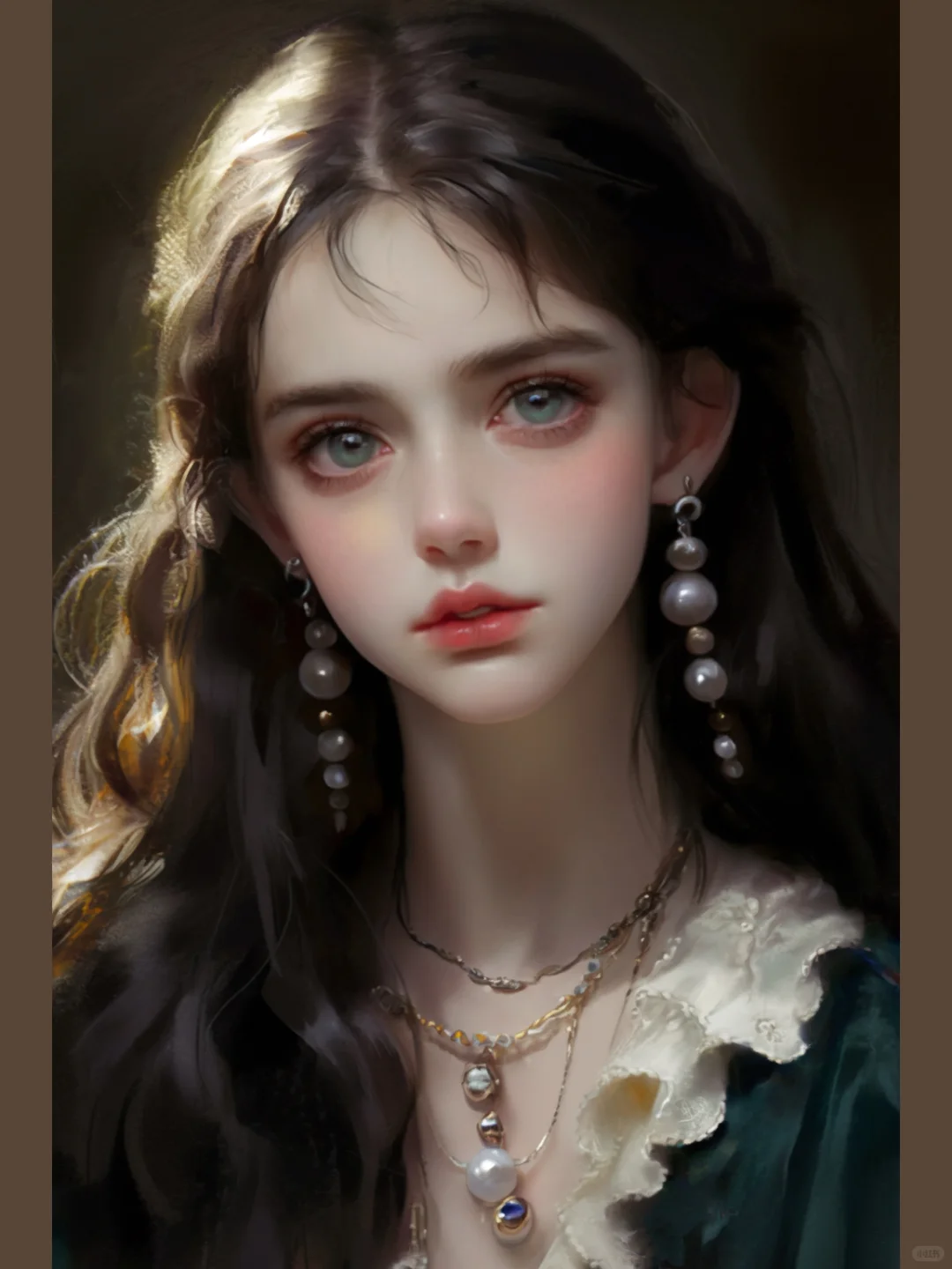美人图 | 千金肖像·绿·(二十一)
