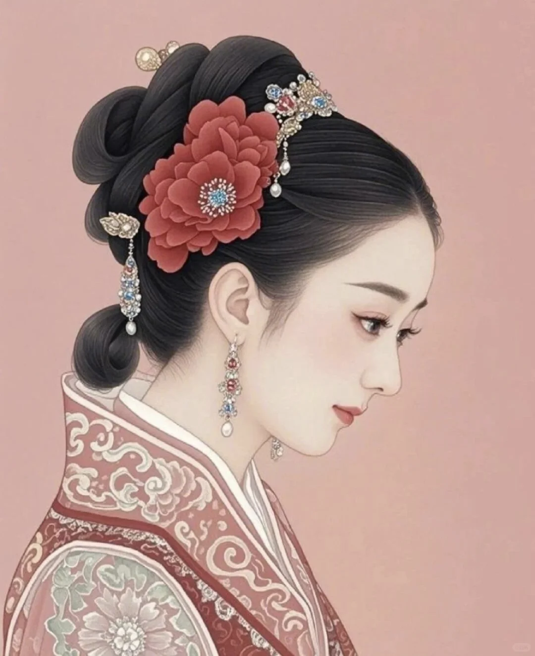 小赵同学来咯！古风美女，AI绘画