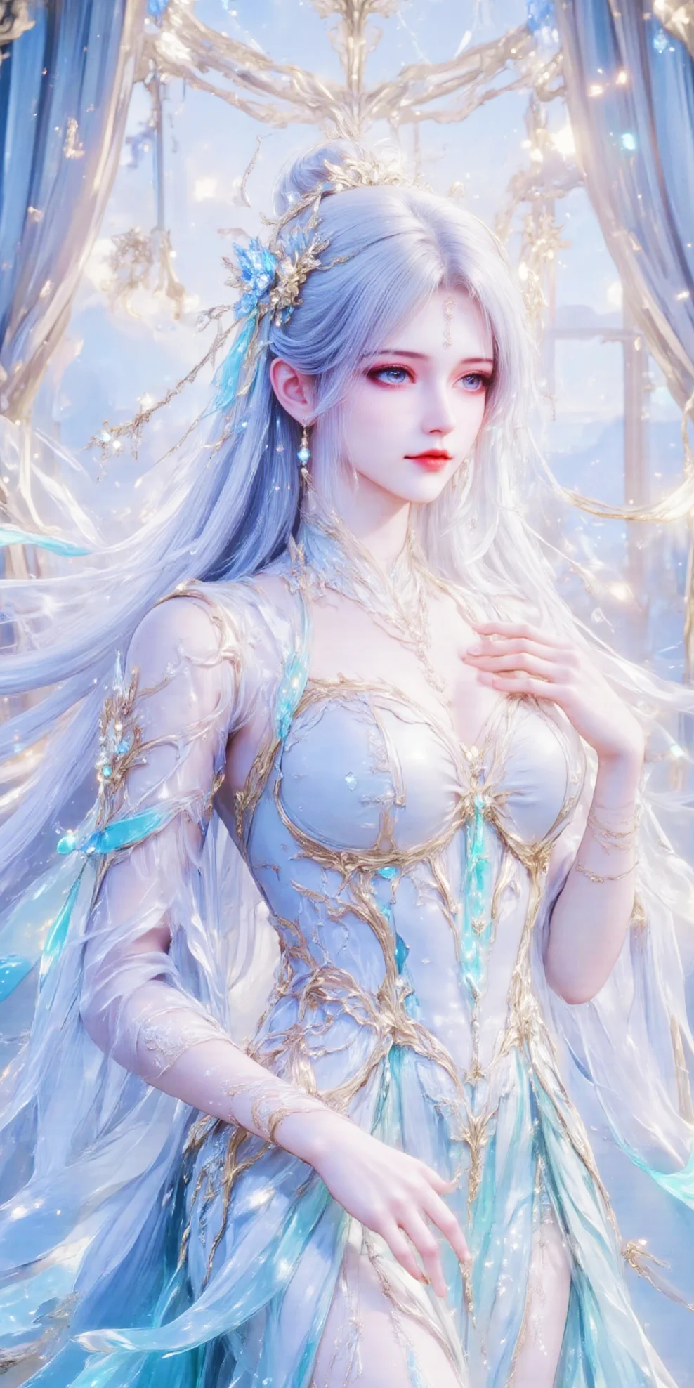 好美啊，谁会拒绝这样的女主