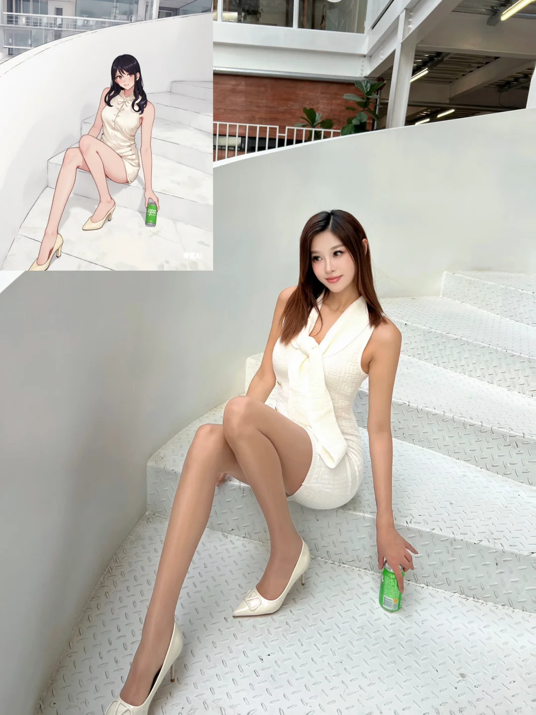 同事说我笑起来像动漫人物?ai生成图片好玩