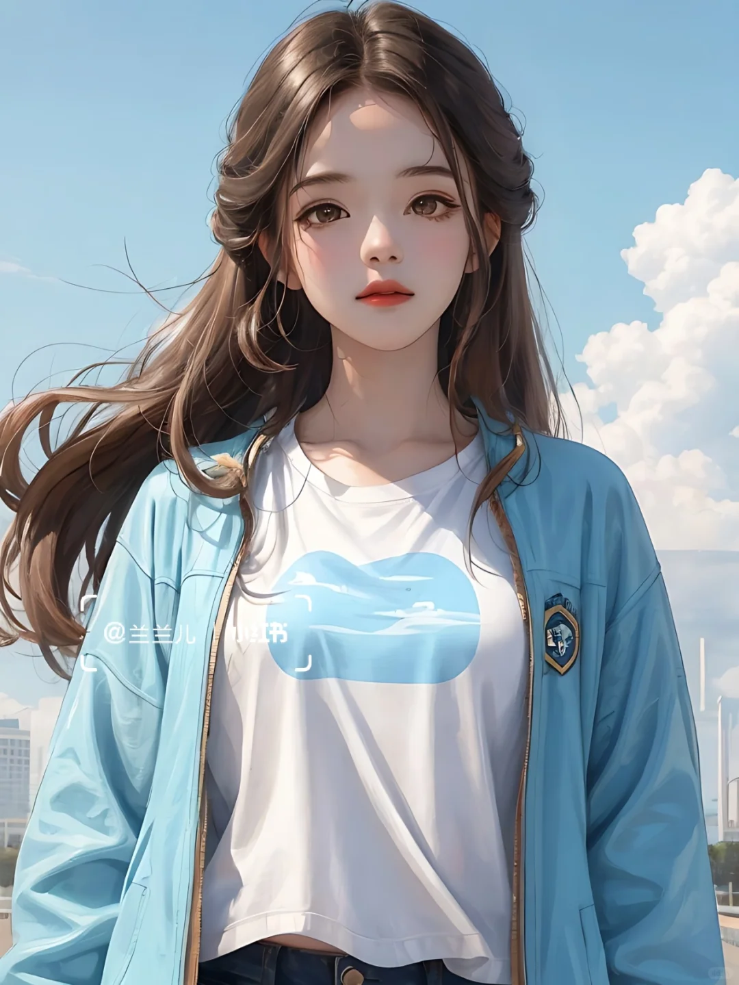 V01春季穿搭 | 牛仔衣女孩