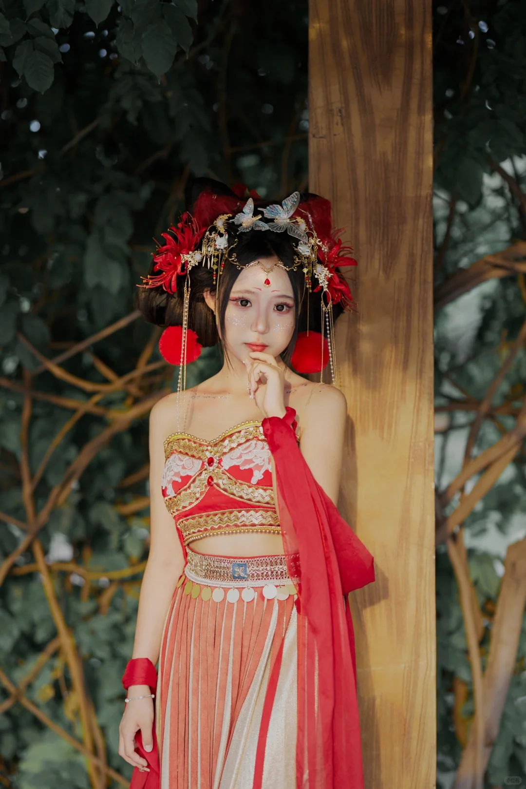 有一点小性感的写真