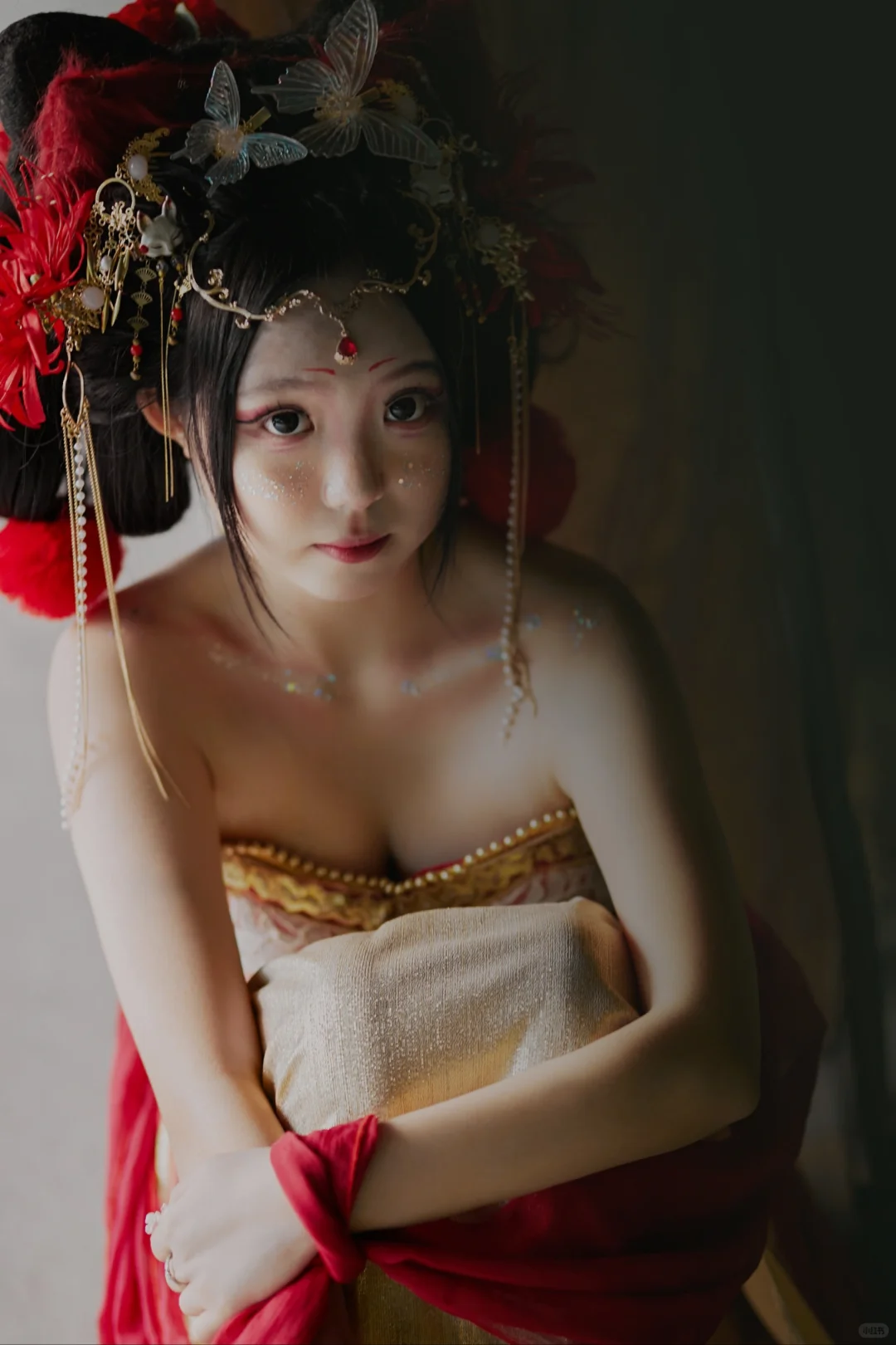 有一点小性感的写真
