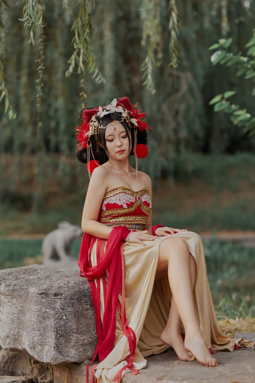 有一点小性感的写真