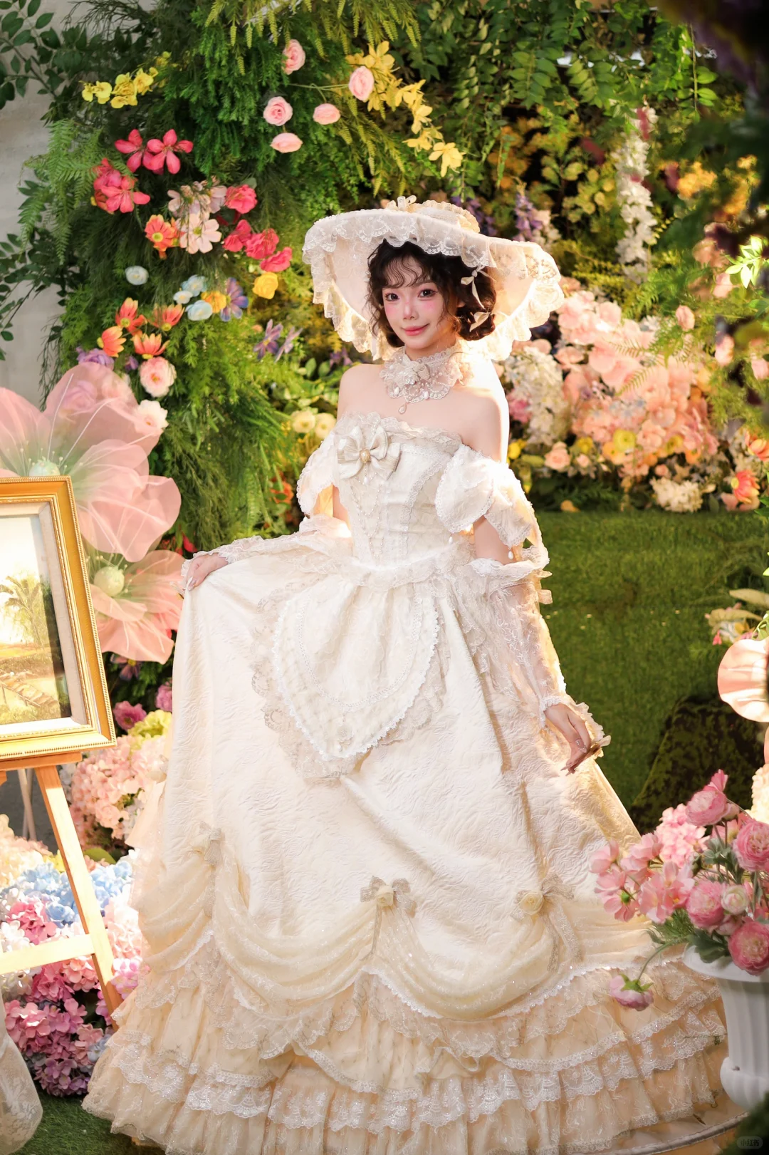 武汉模特、油画少女写真分享
