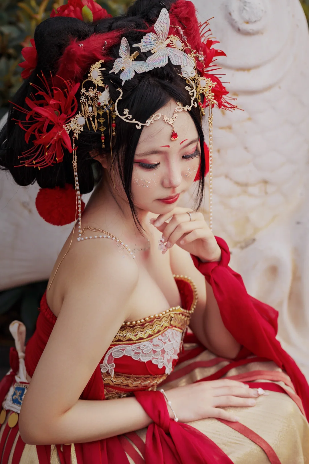 有一点小性感的写真