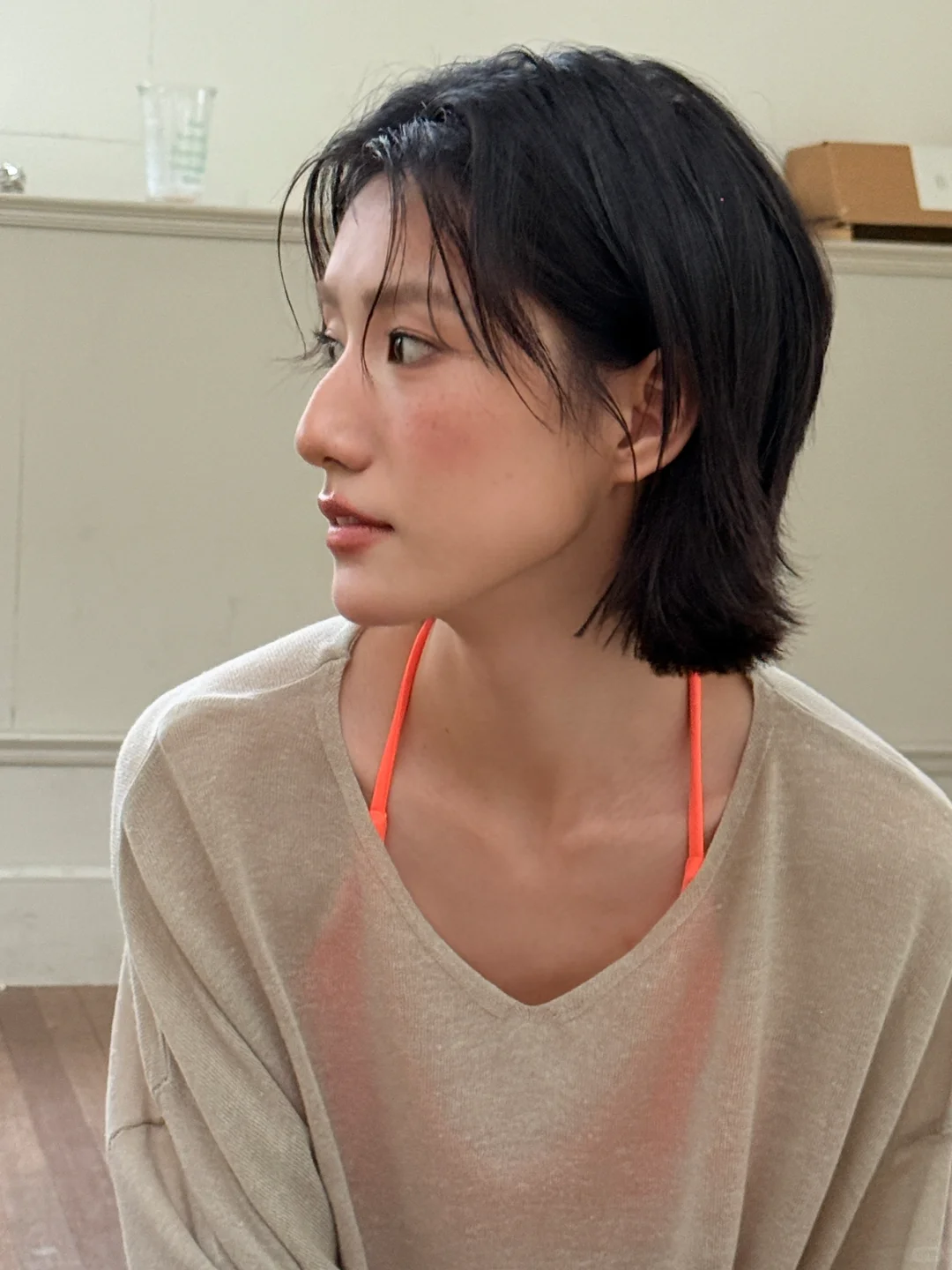 短发真的很有自己的风格