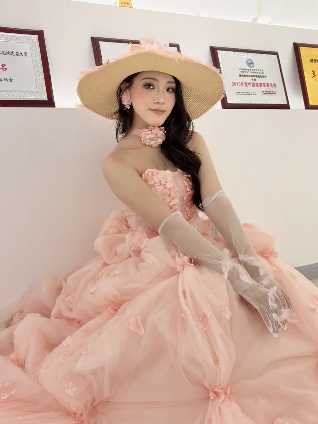 妆面模特都长什么样子？