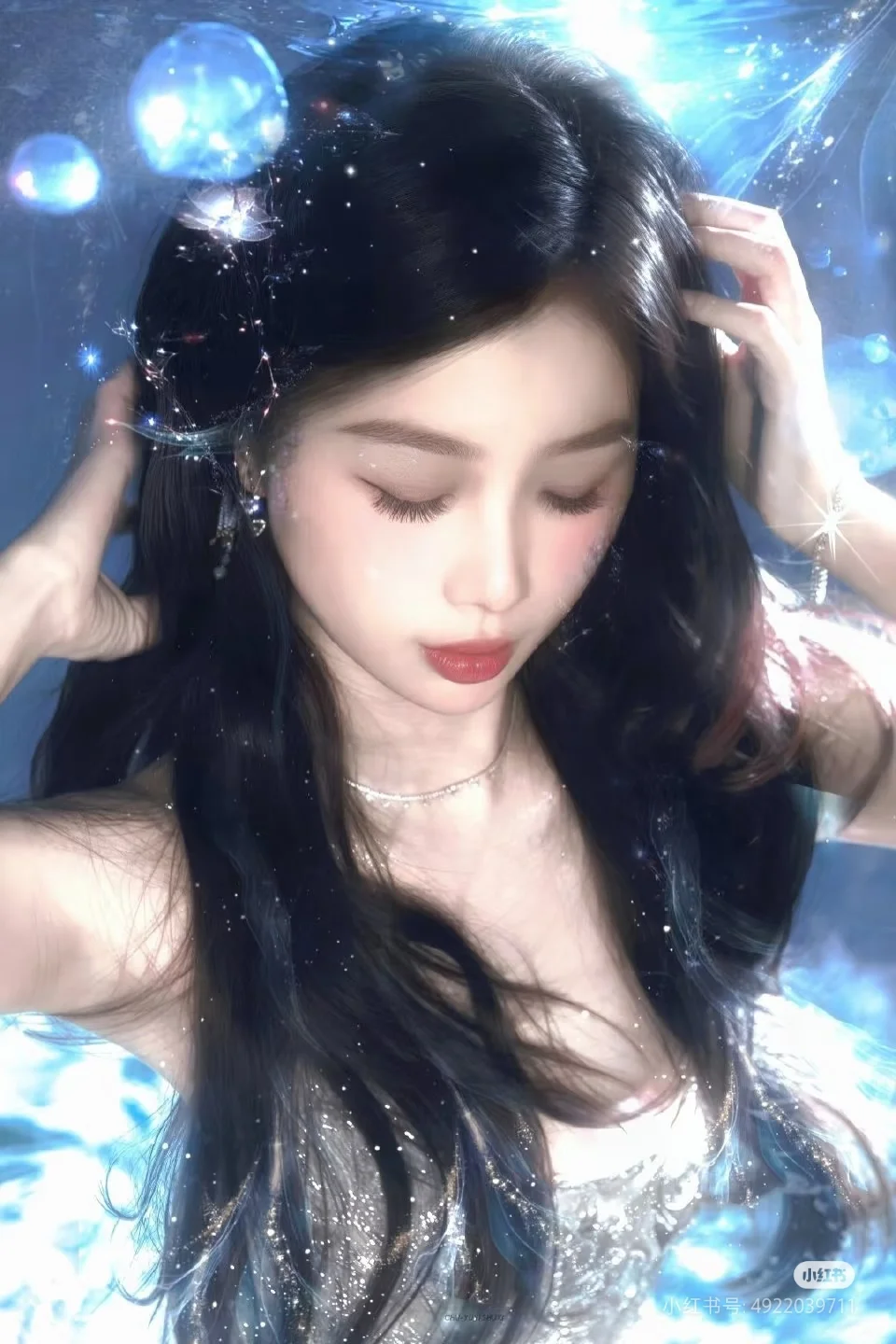 好美啊，是梦中的女神啊！?