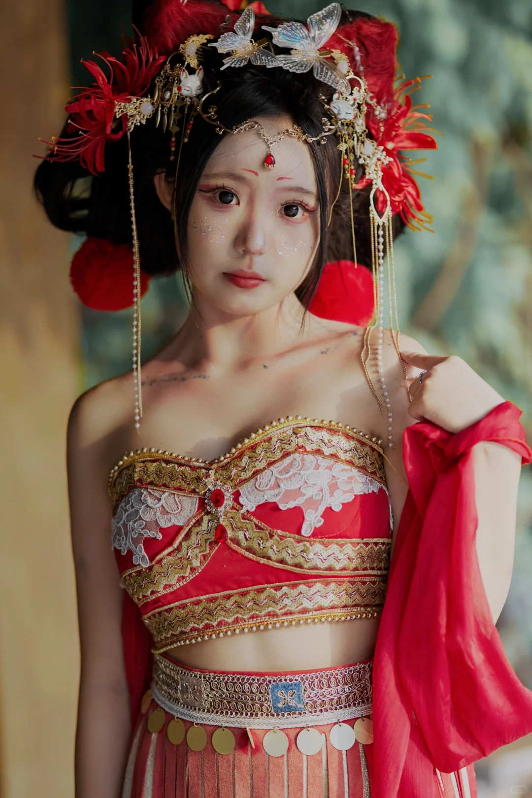 有一点小性感的写真