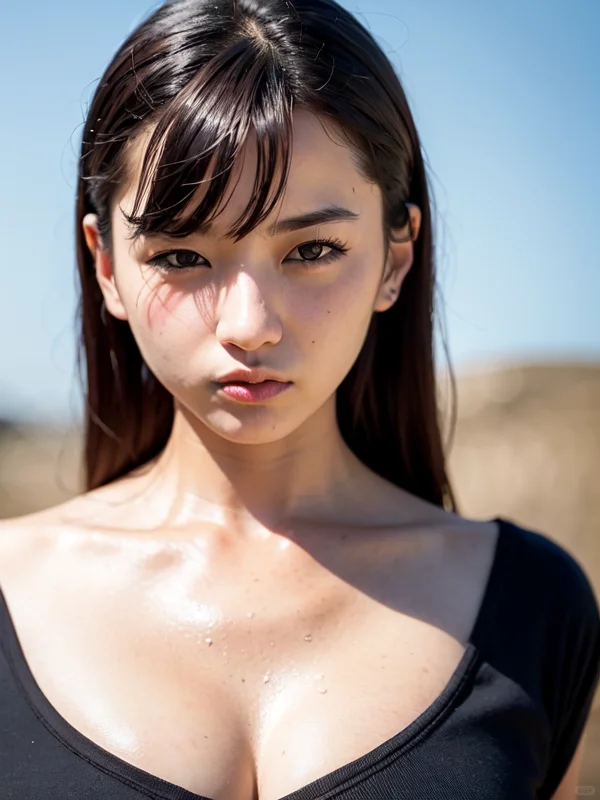 海洋女神，身姿优美，一起去海边