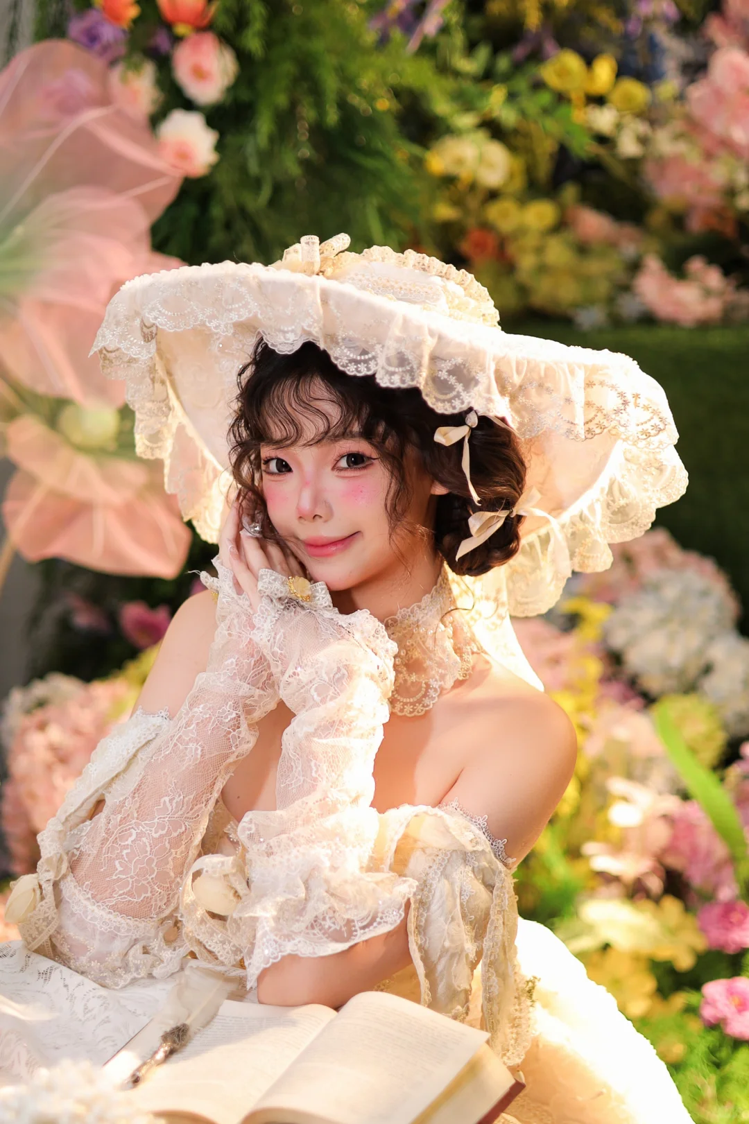 武汉模特、油画少女写真分享