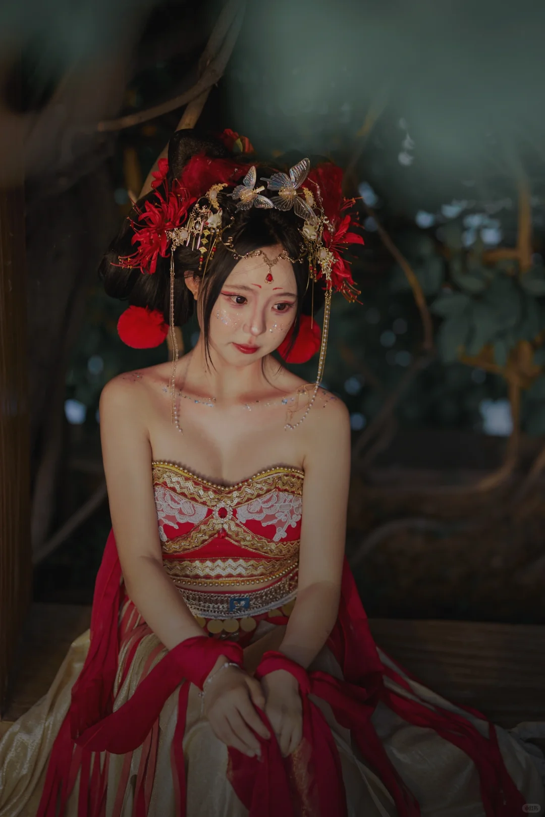 有一点小性感的写真
