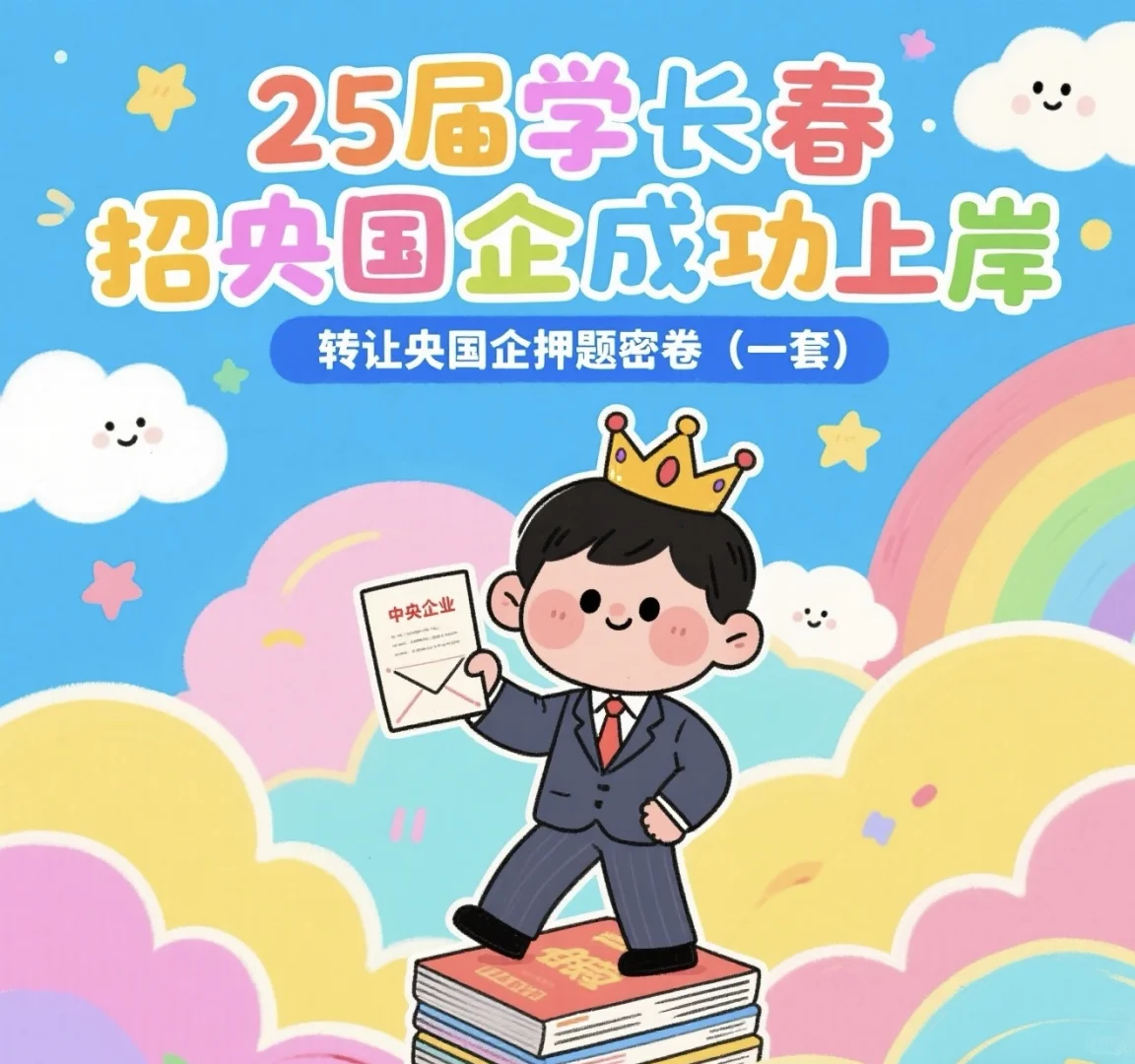 25届学长顺利拿下央国企春招offer啦！