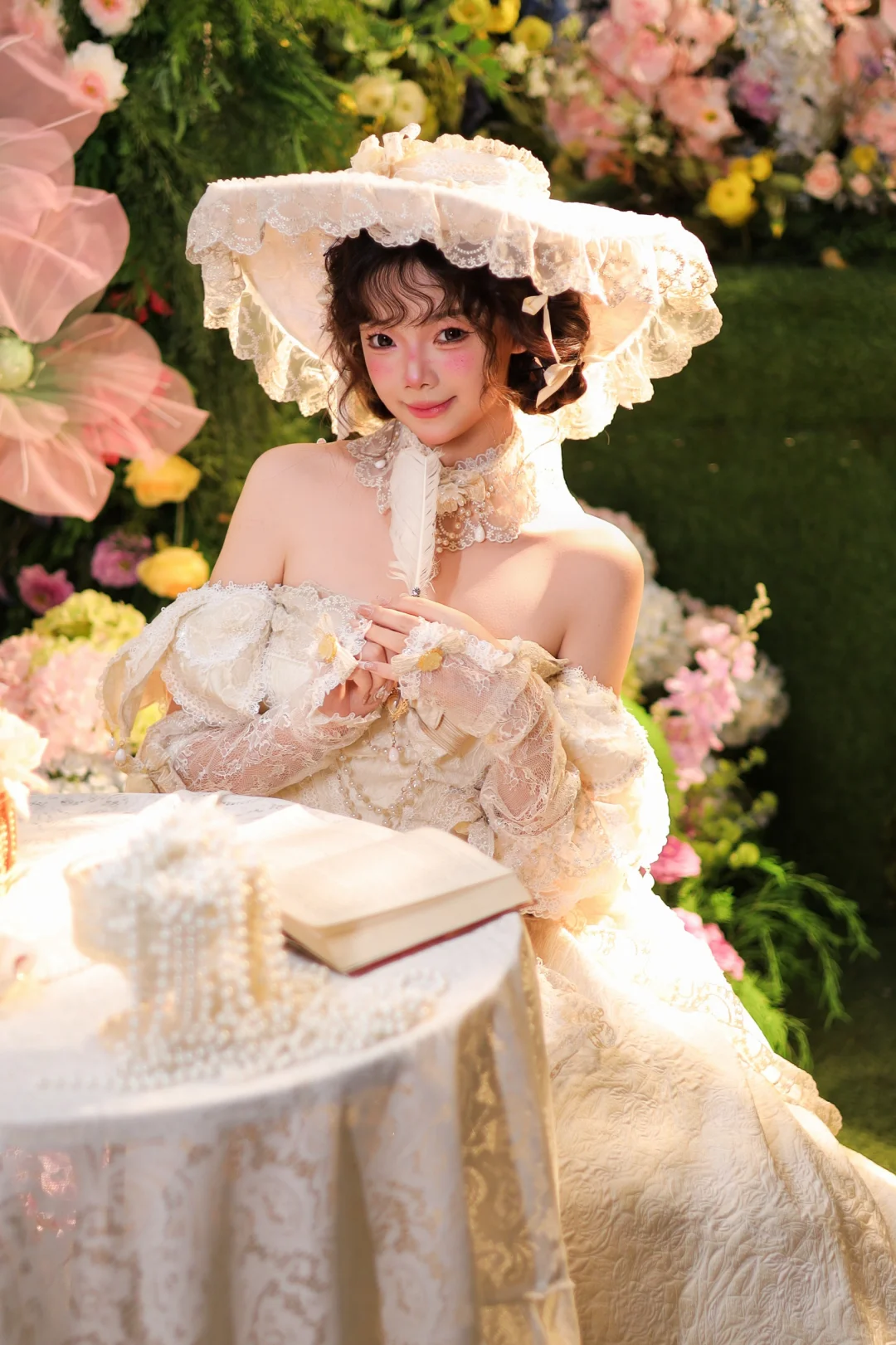 武汉模特、油画少女写真分享