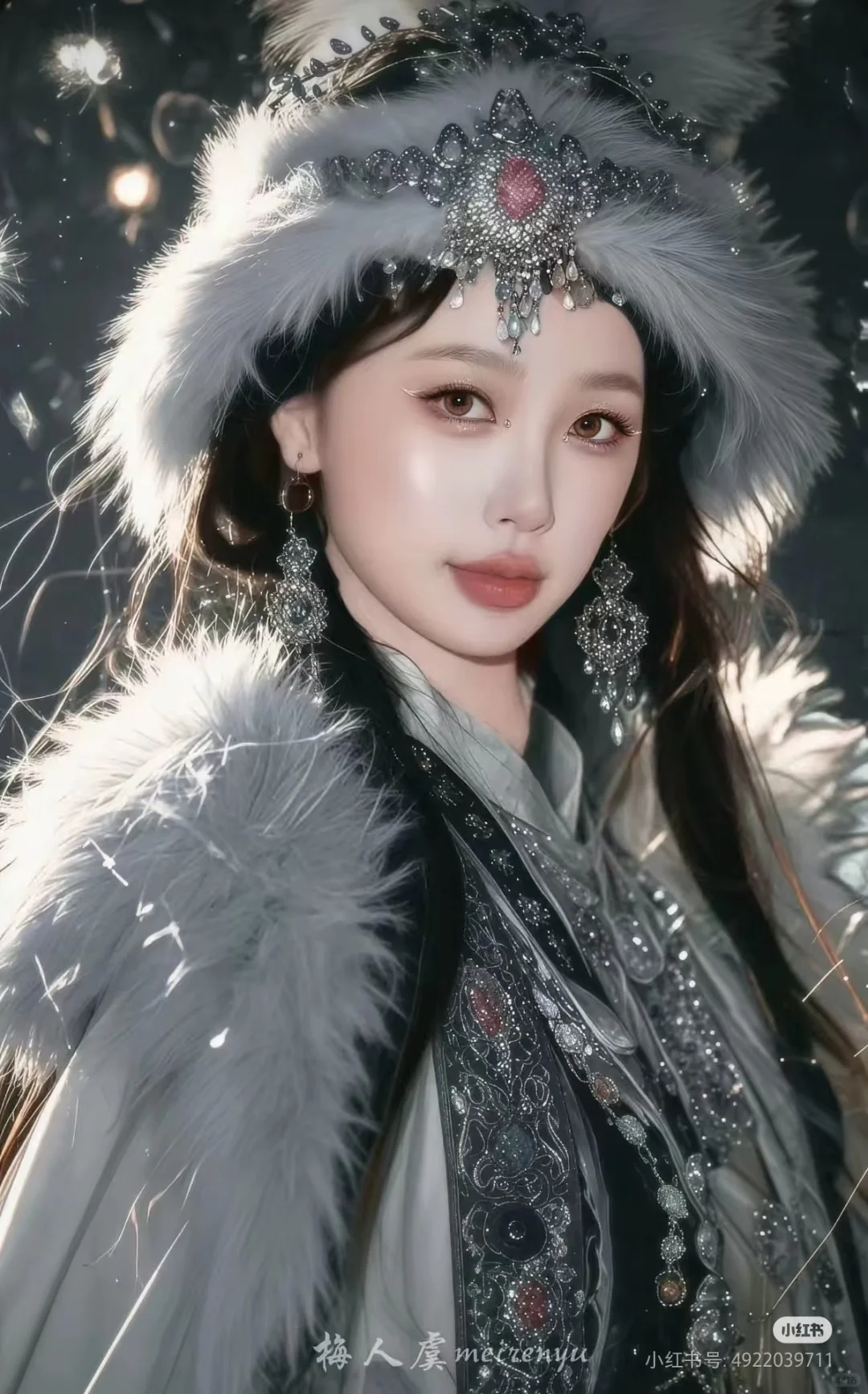 好美啊，是梦中的女神啊！?