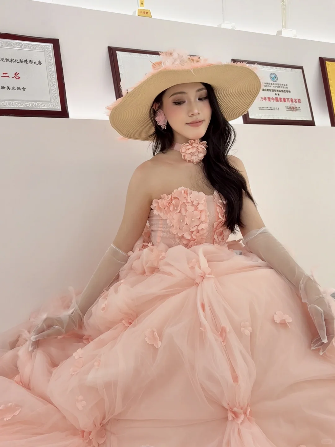 妆面模特都长什么样子？