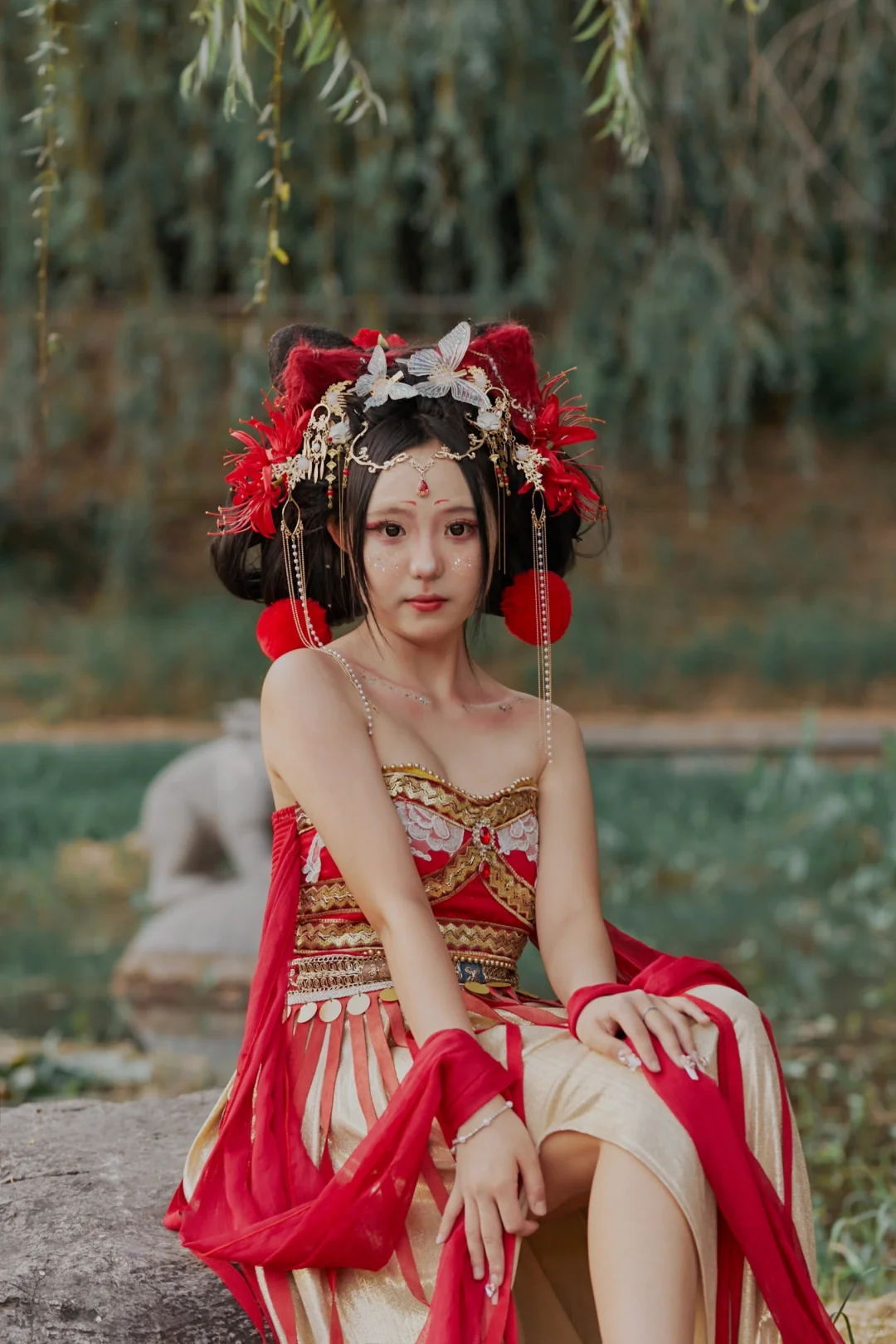 有一点小性感的写真