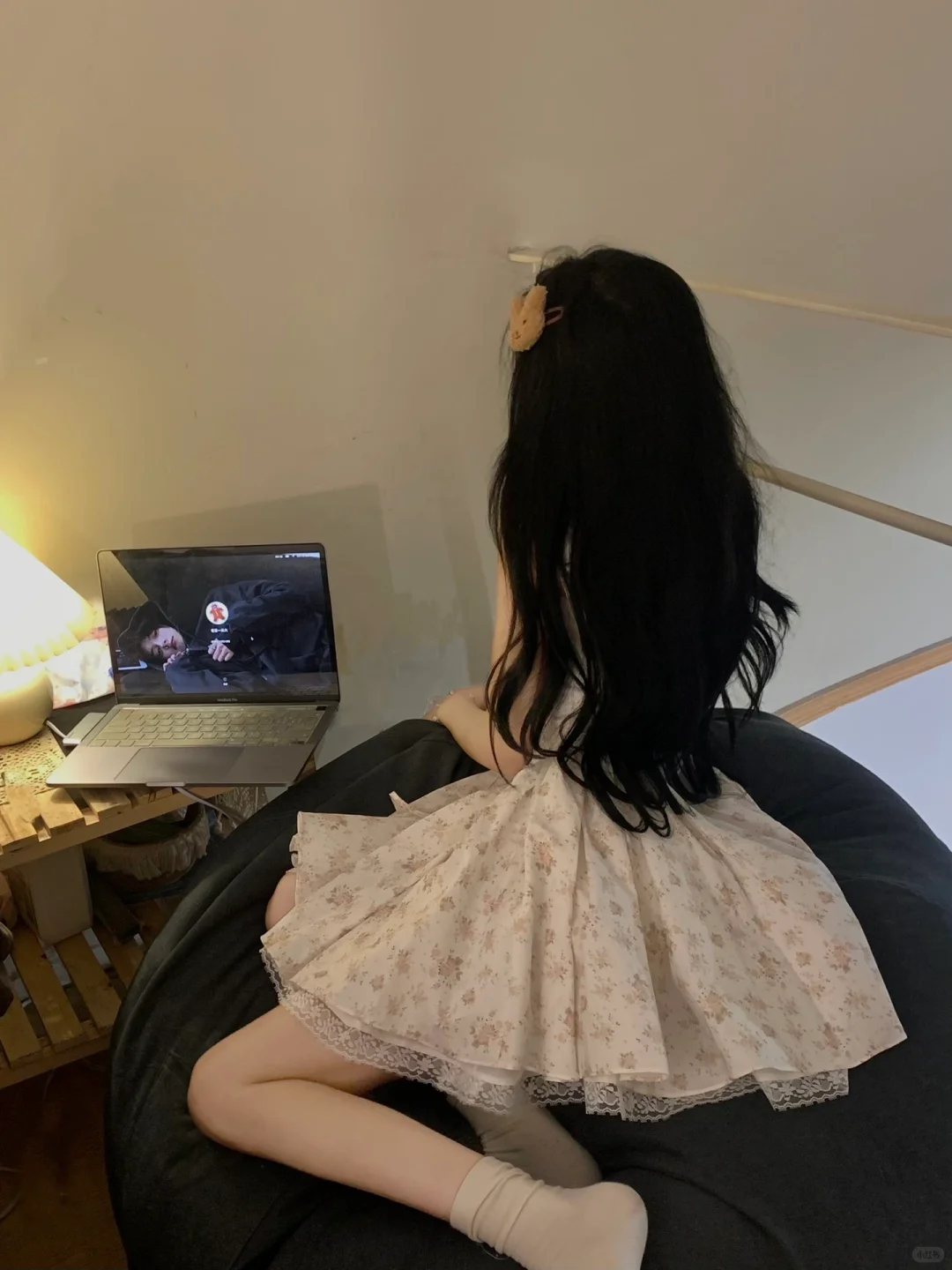 好纯欲的碎花裙??