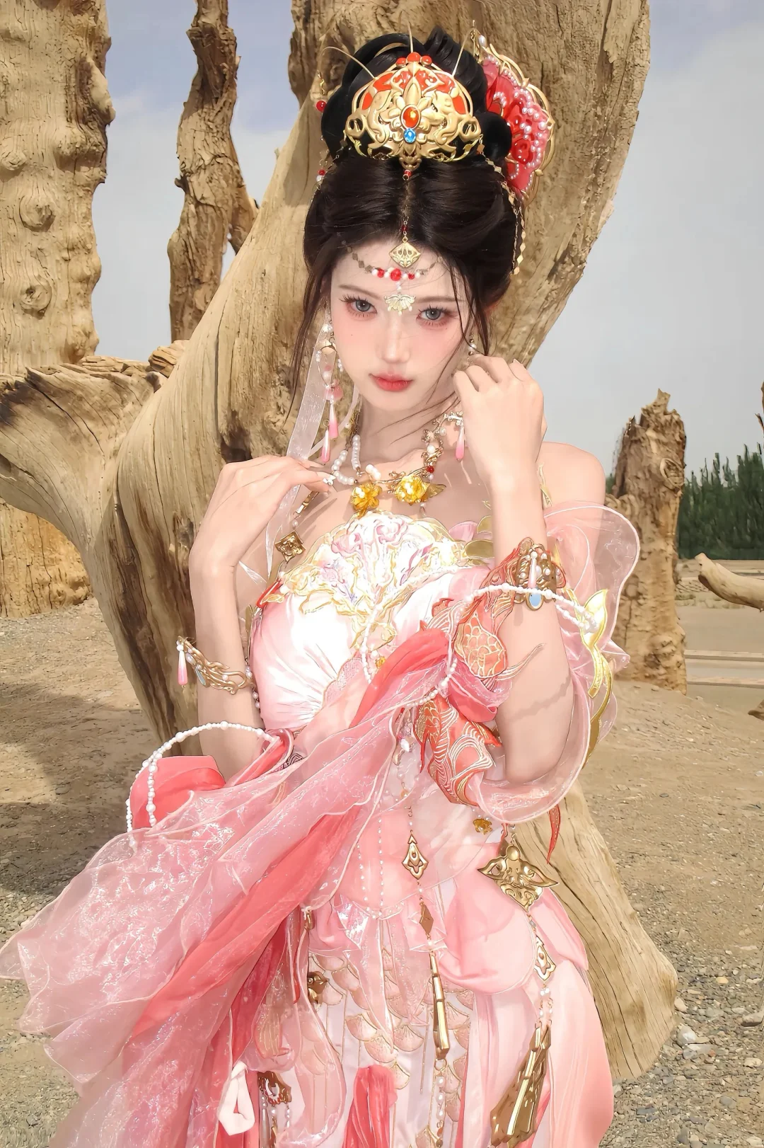 汉服走秀模特