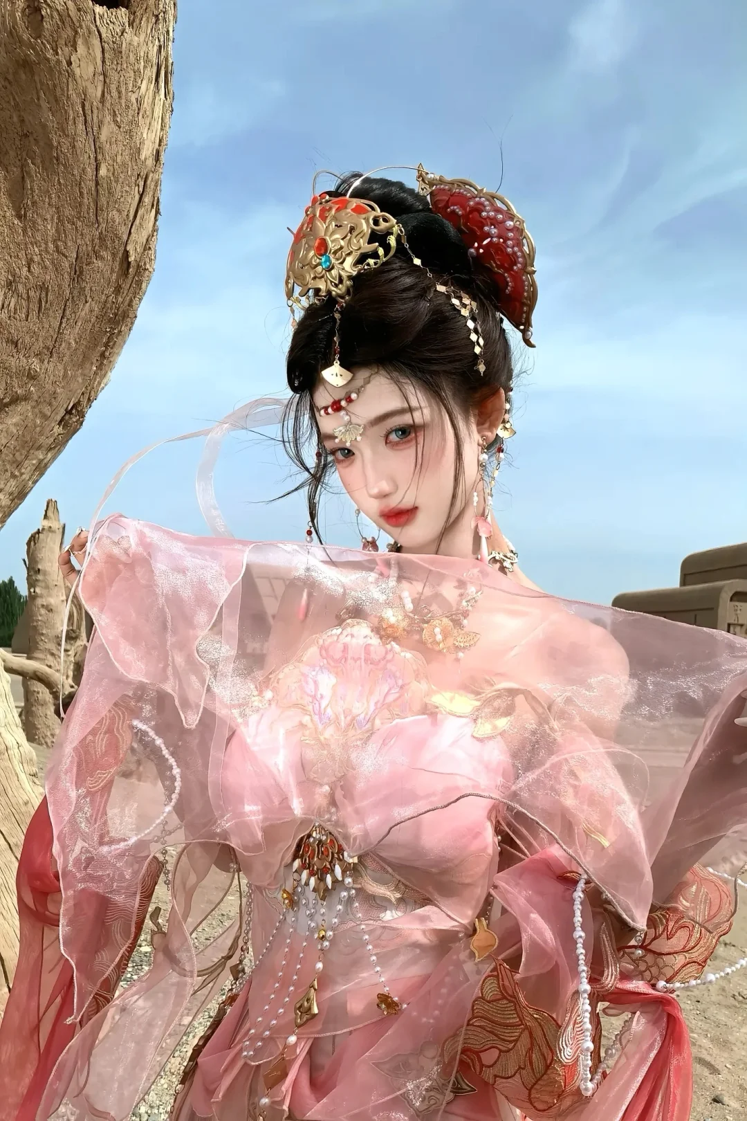 汉服走秀模特