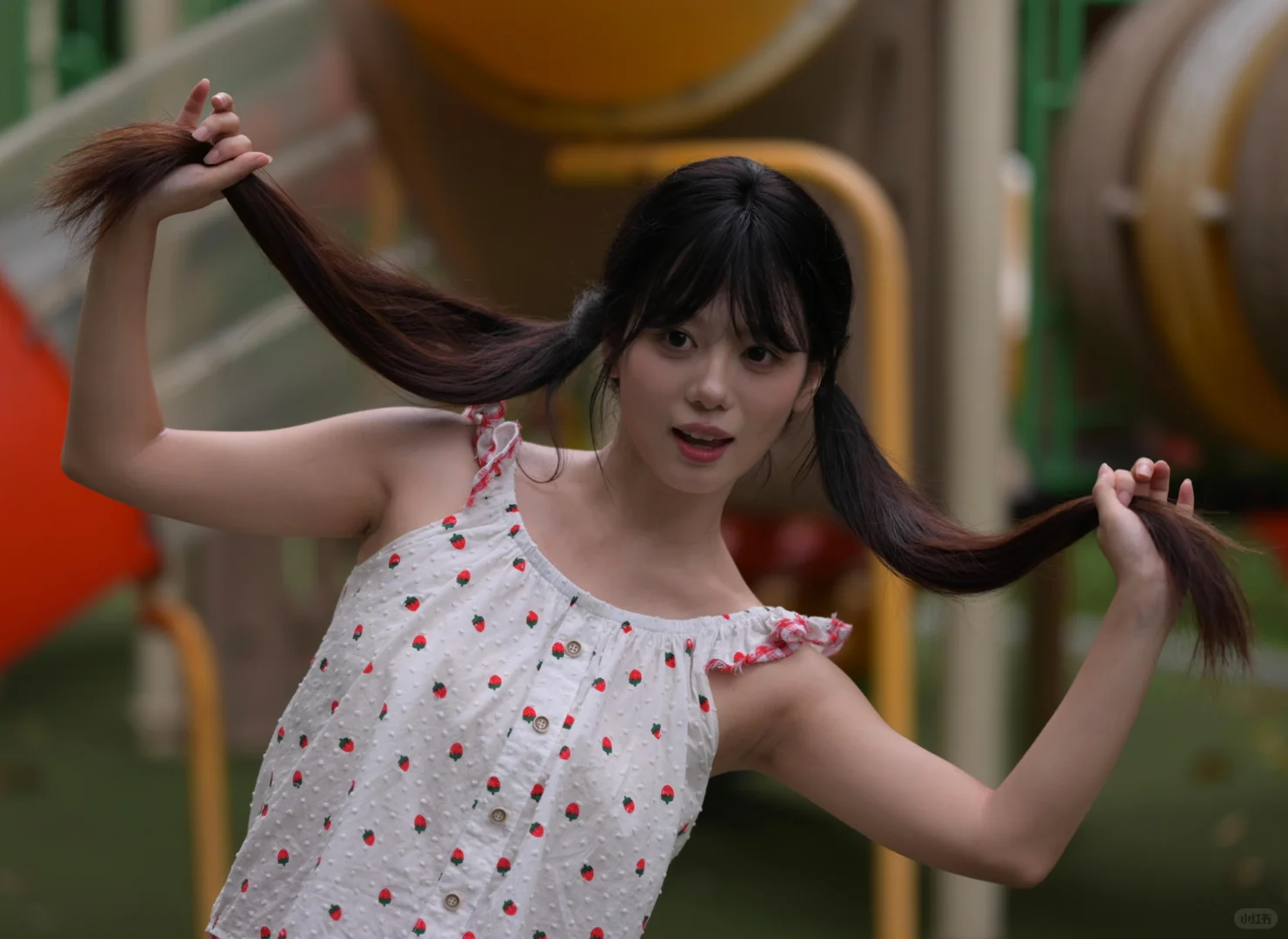 游乐场少女