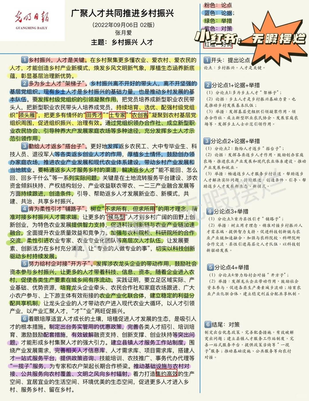 9.6日报｜广聚人才共同推进乡村振兴（Day17）