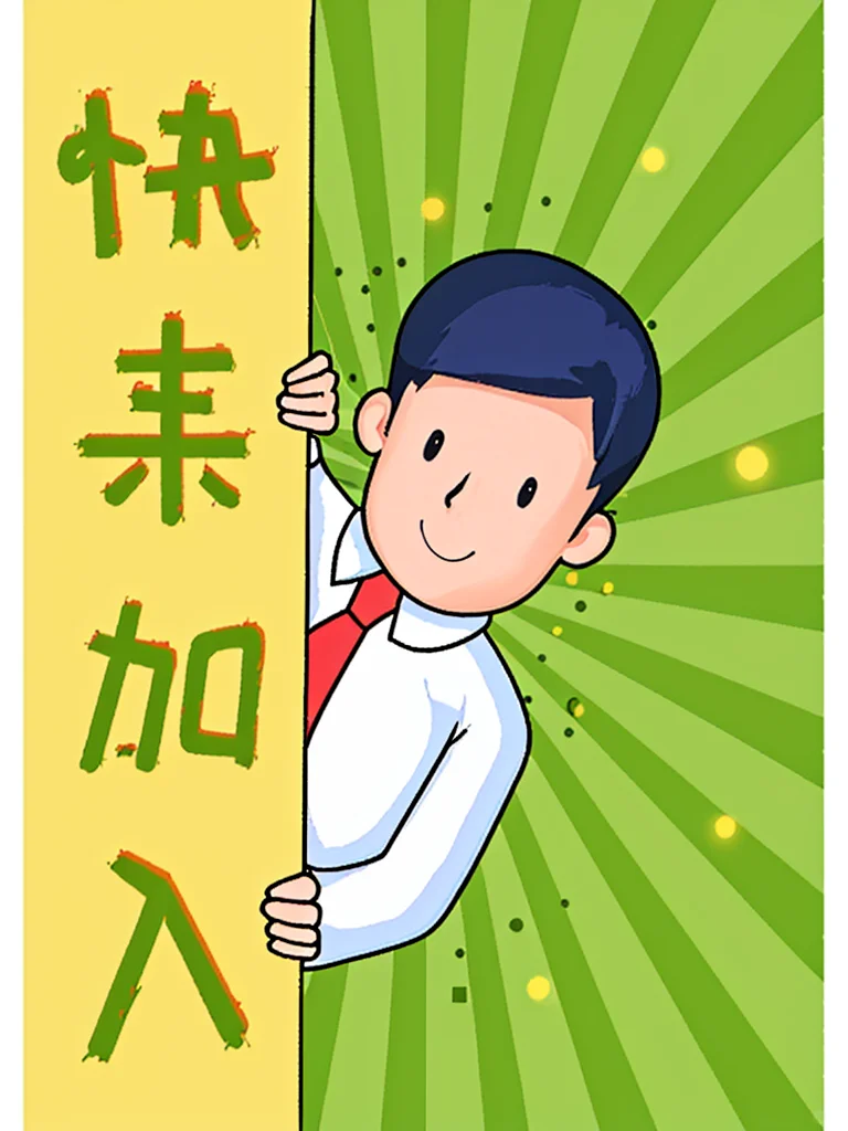 招聘小插画，看着烦?